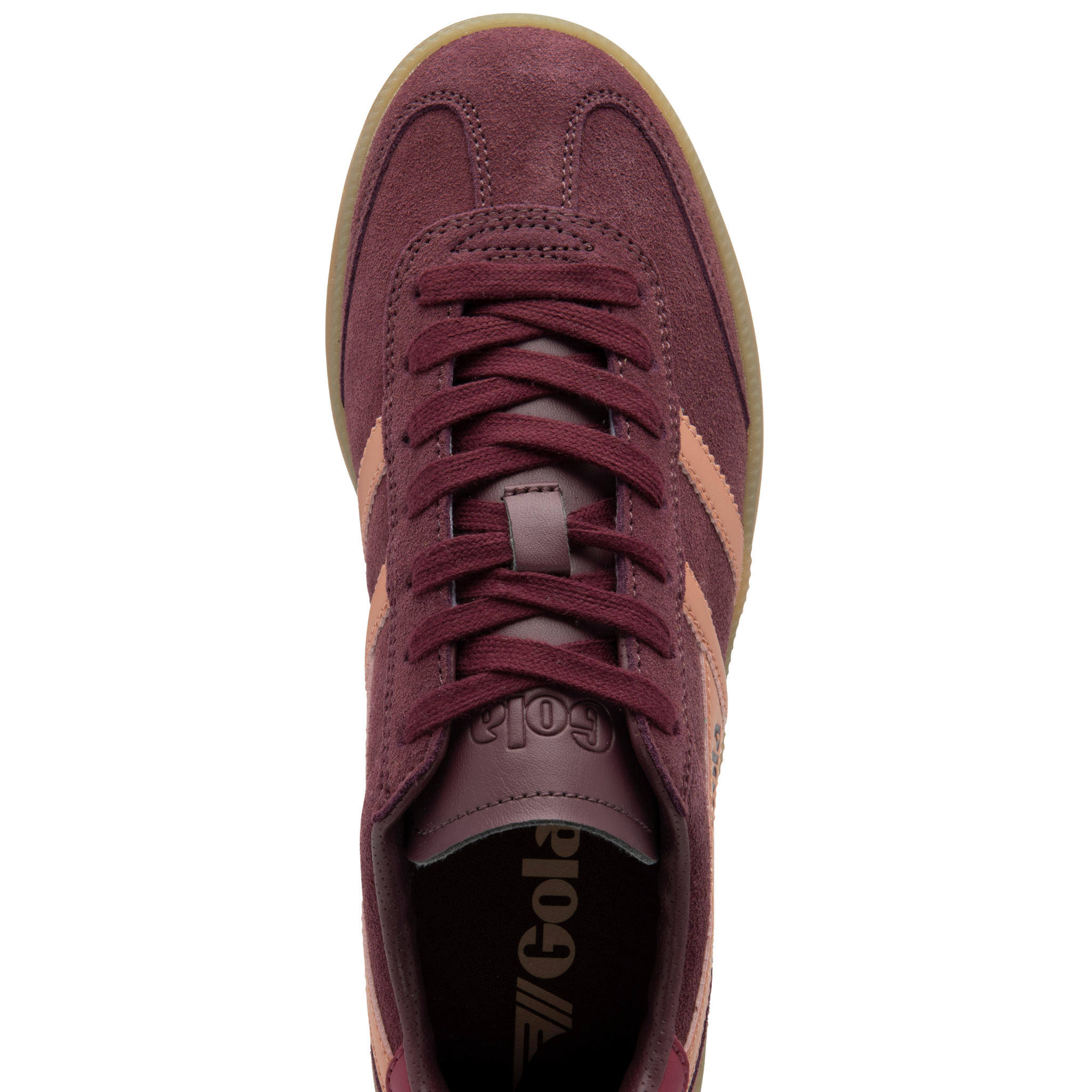 Womens Gola Windsor Wine/Terracotta/Cerise/Gum Viper Trainers