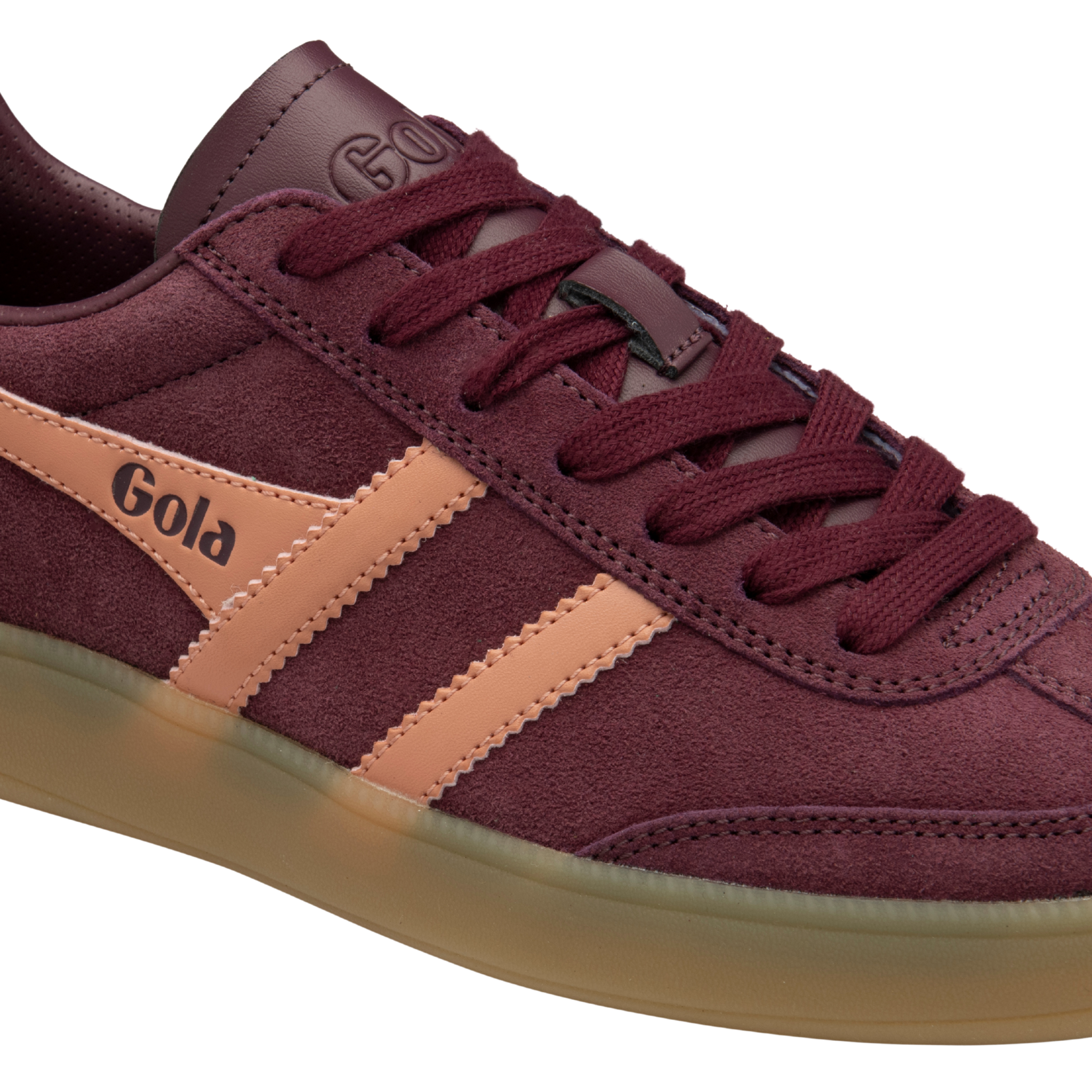 Womens Gola Windsor Wine/Terracotta/Cerise/Gum Viper Trainers