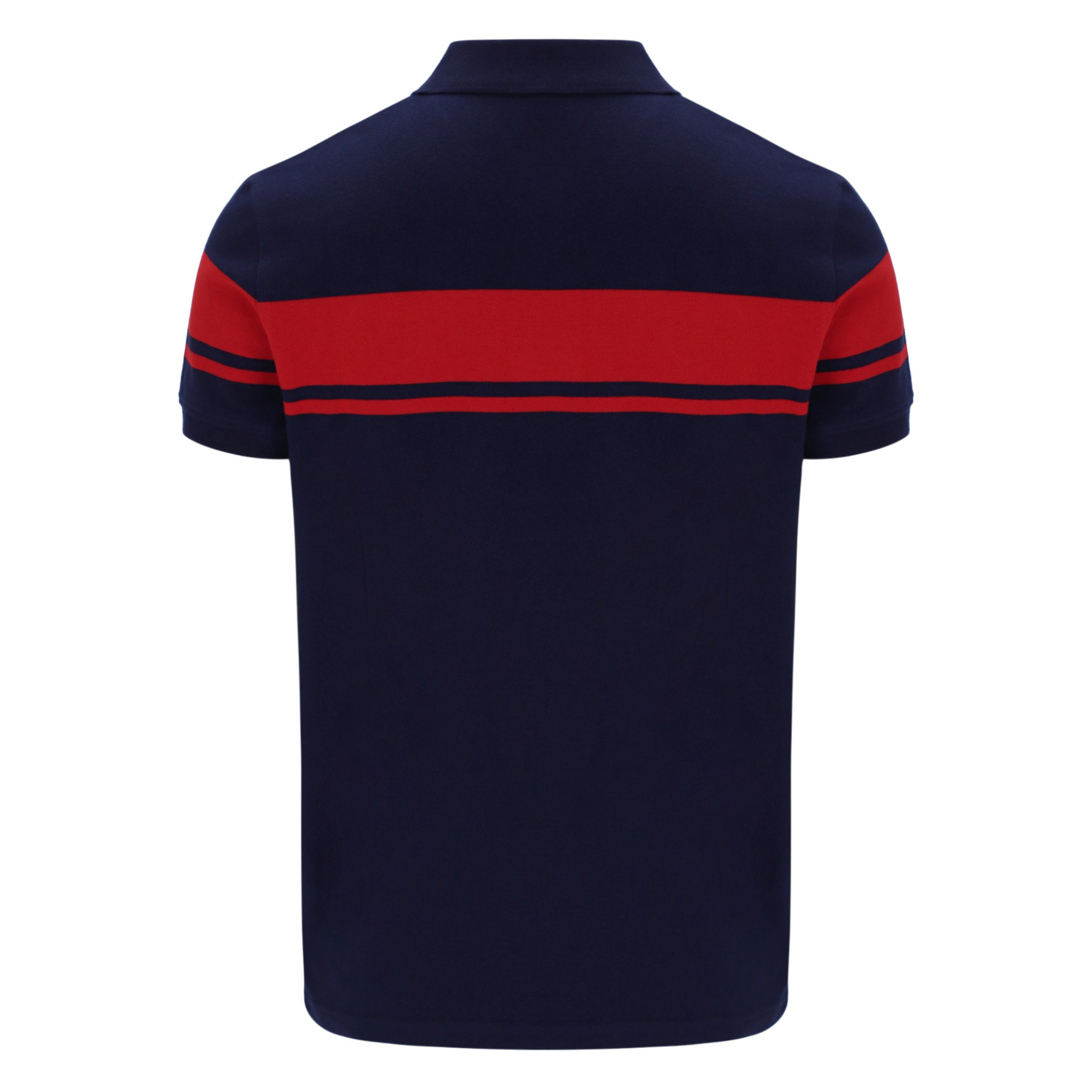 Mens Sergio Tacchini Maritime Blue/Adrenaline Rush Young Line S/s Polo