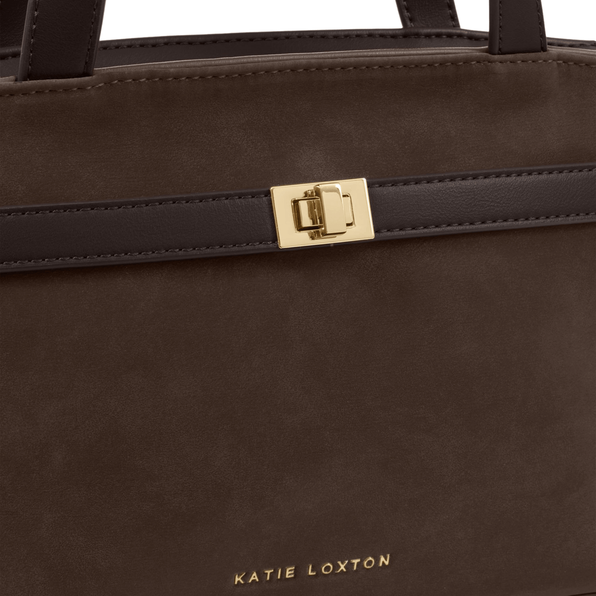 Womens Katie Loxton Bitter Chocolate Orin Top Handle Crossbody
