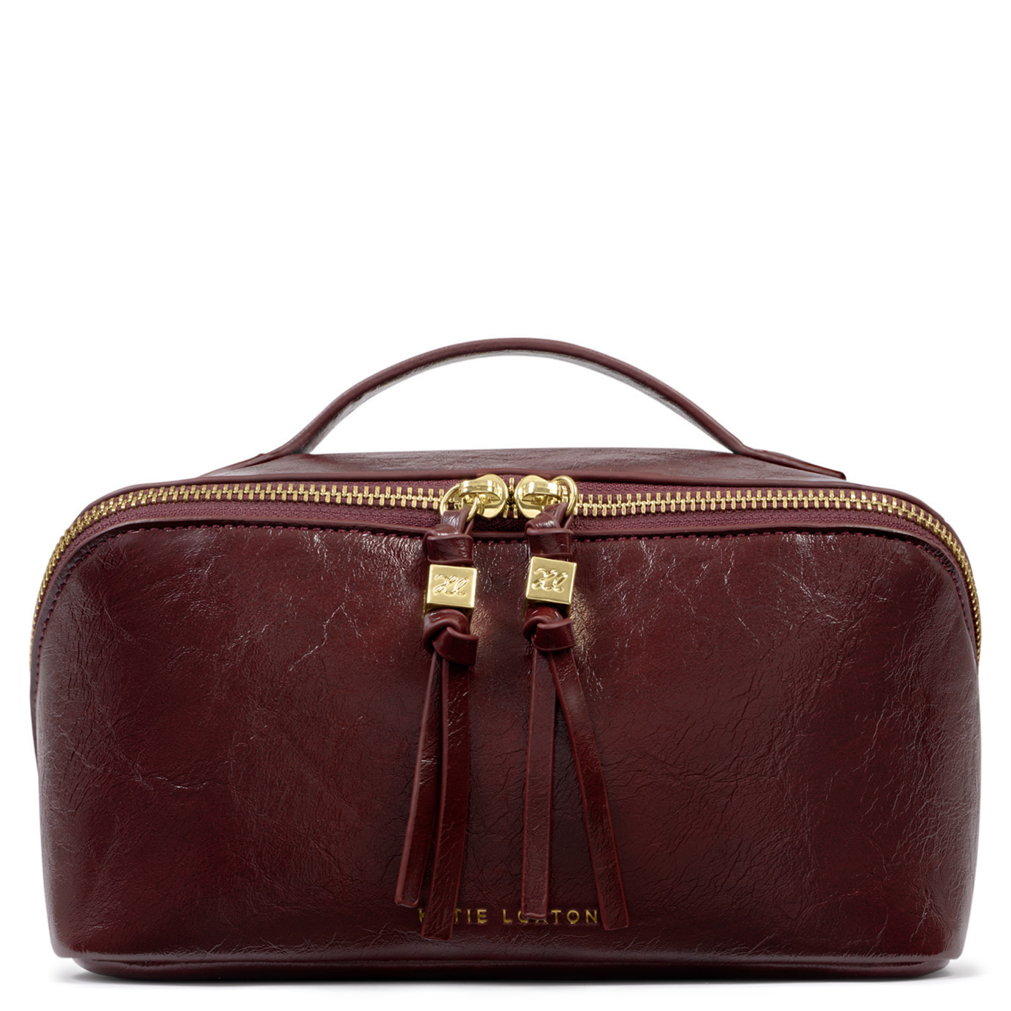 Womens Katie Loxton Cherry Crackle Soho Medium Make-Up Bag