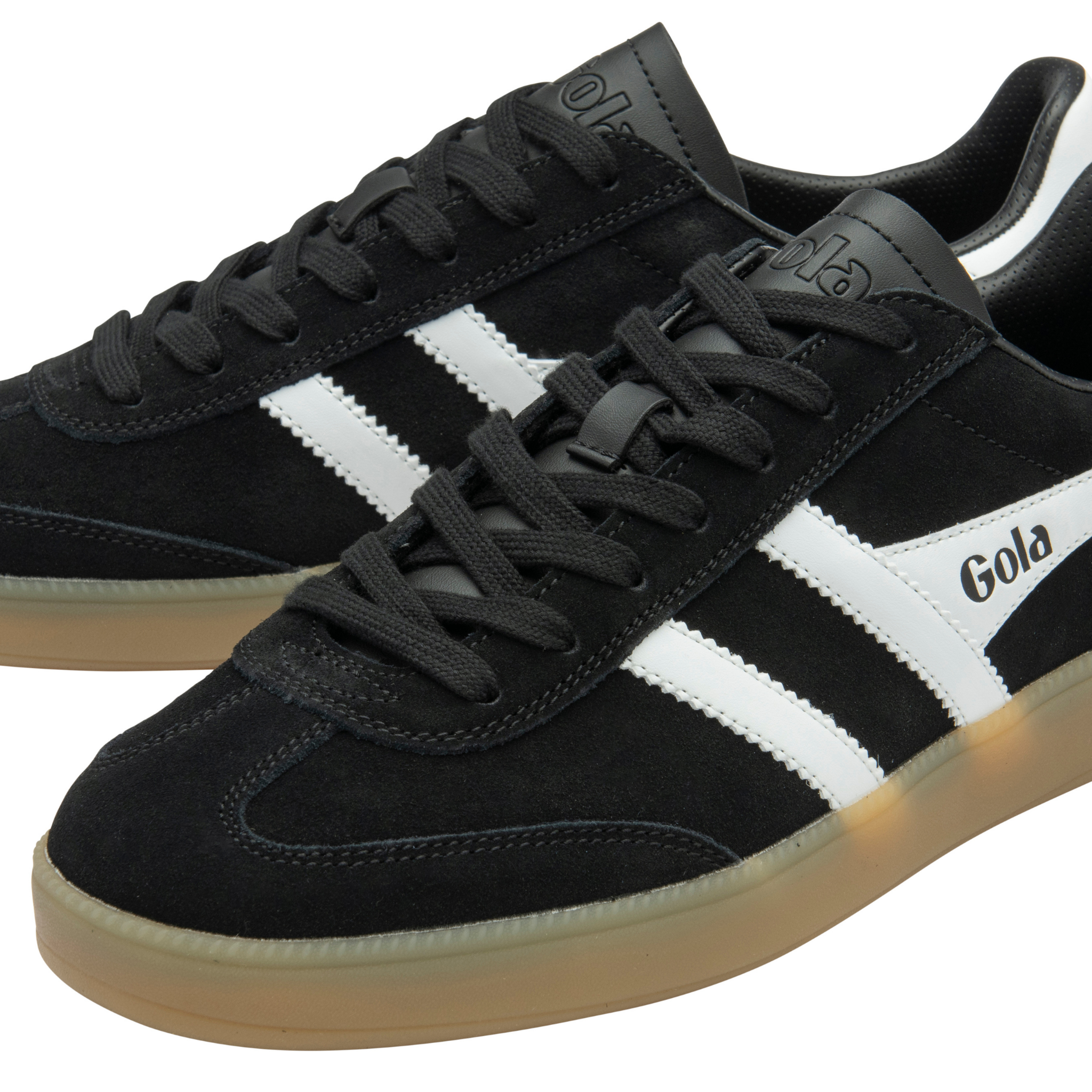 Mens Gola Black/White/Gum Viper Trainers