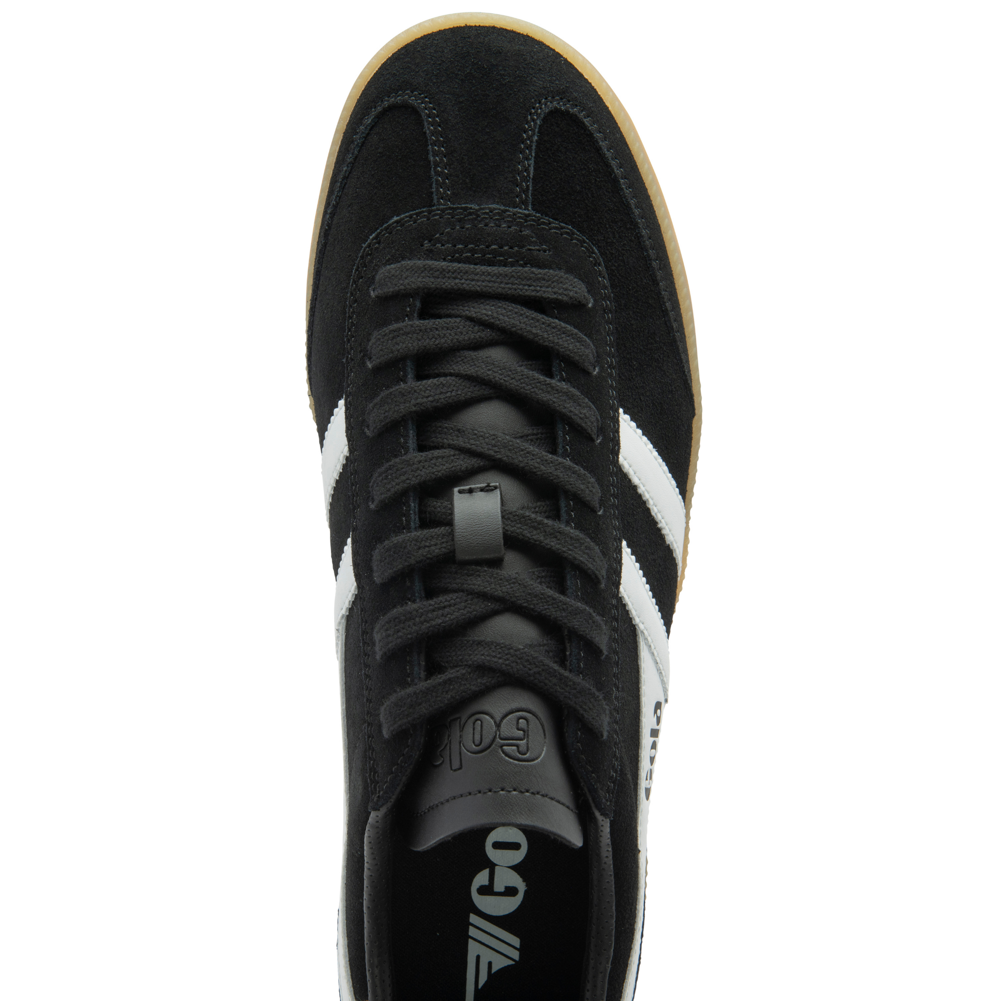 Mens Gola Black/White/Gum Viper Trainers