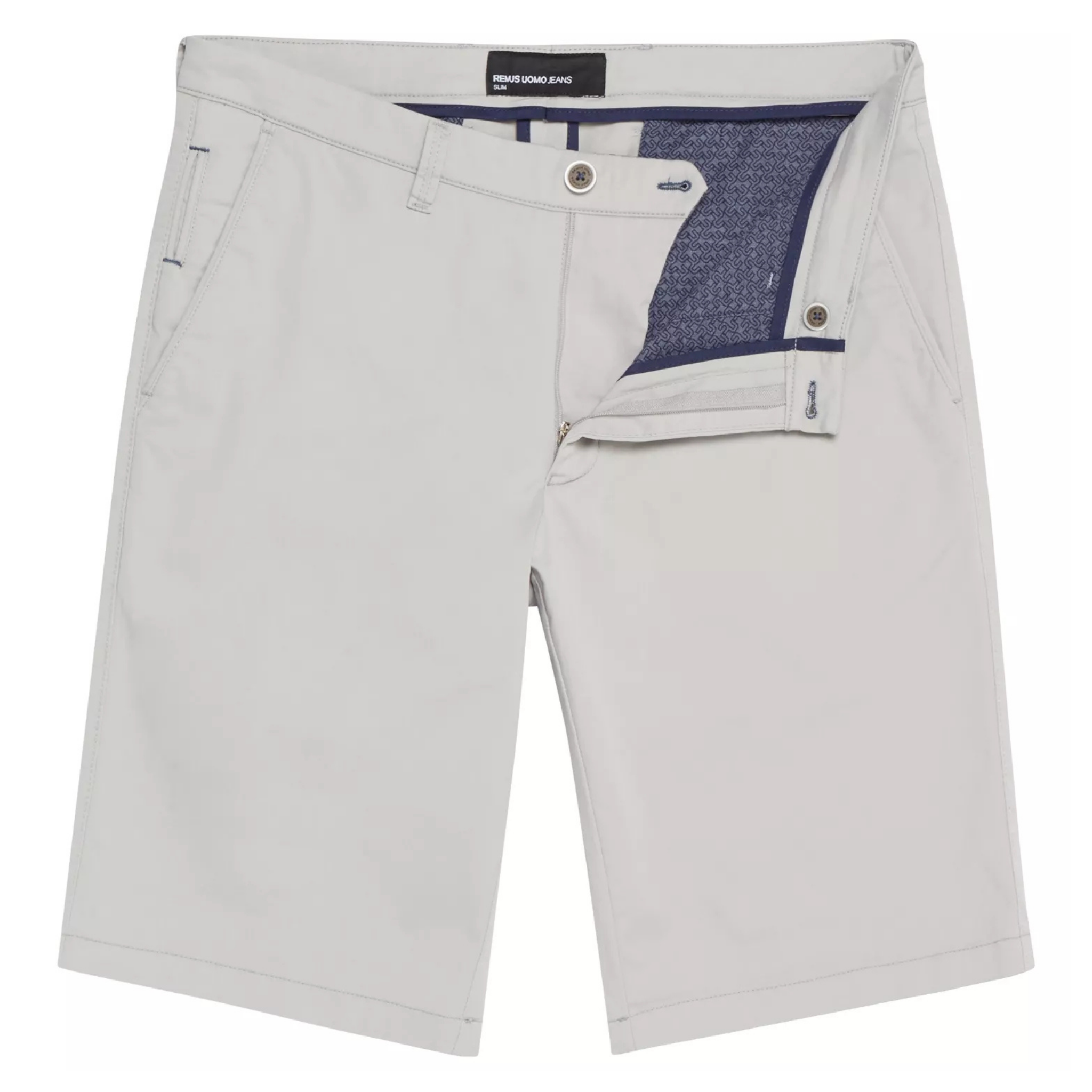 Mens Remus Uomo Light Grey Emilio Shorts