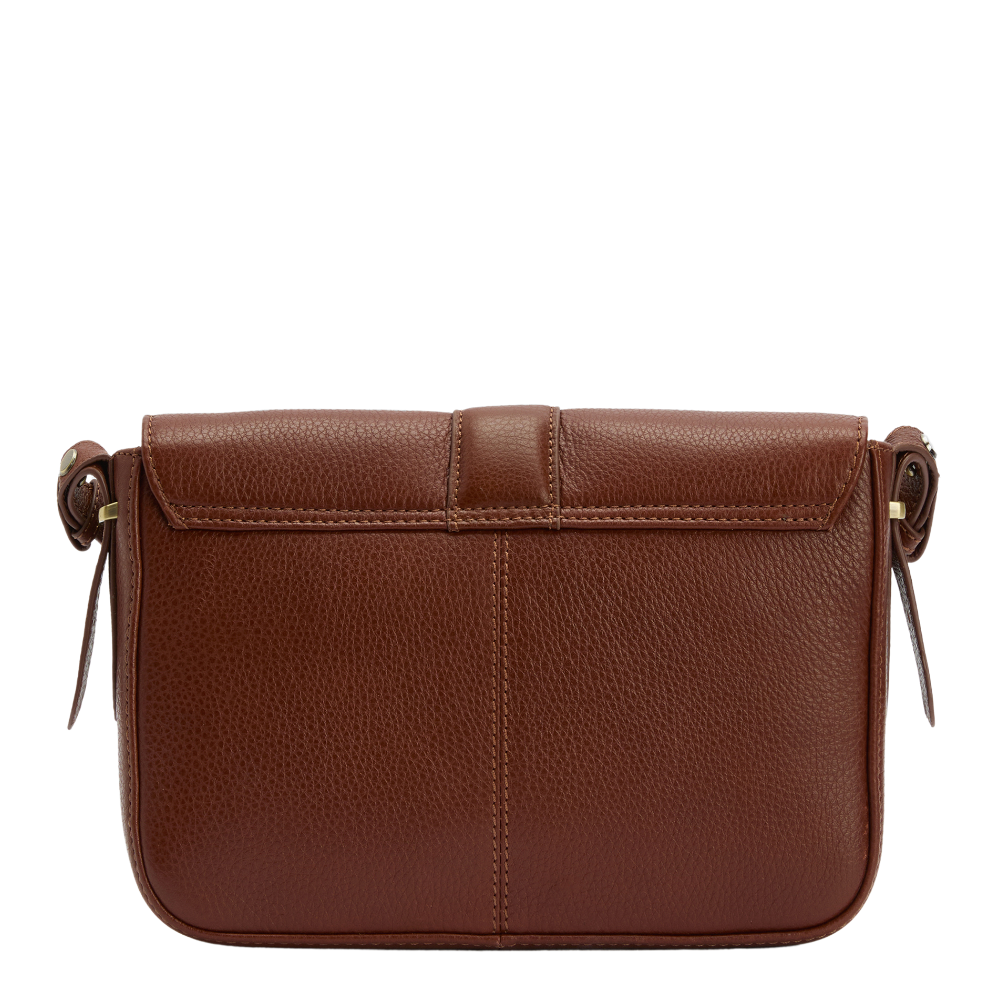 Womens Barbour Brown Rosa Leather Crossbody Bag