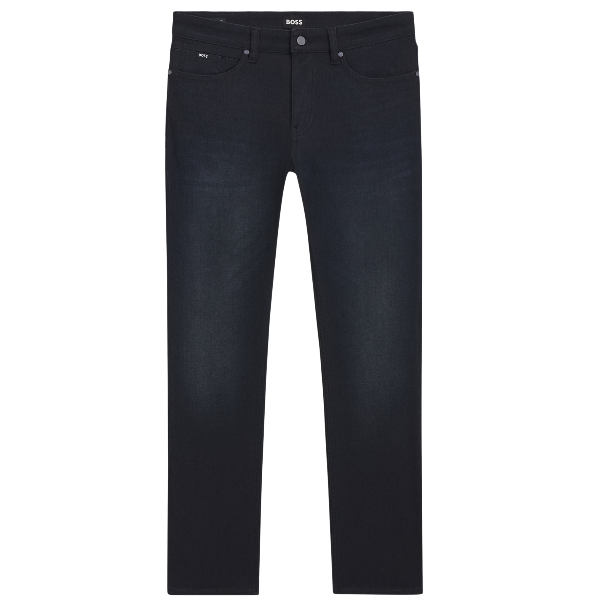 Mens BOSS Dark Blue P-Delaware Slim Fit Jeans