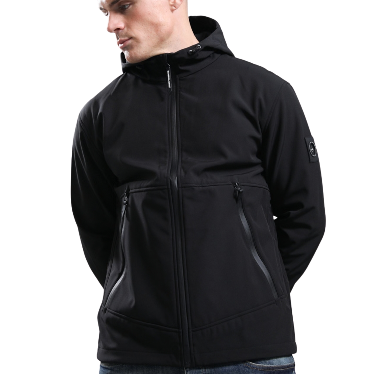 Mens Marshall Artist Black Prova Softshell Jacket
