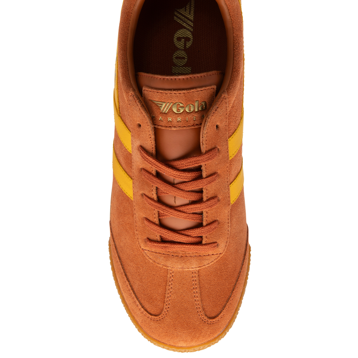 Mens Gola Moody Orange/Sun Harrier Trainers