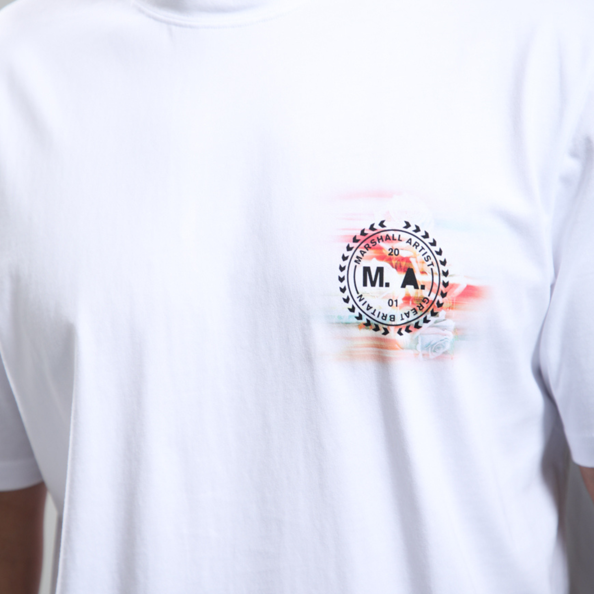 Mens Marshall Artist White Future Proof S/s T Shirt