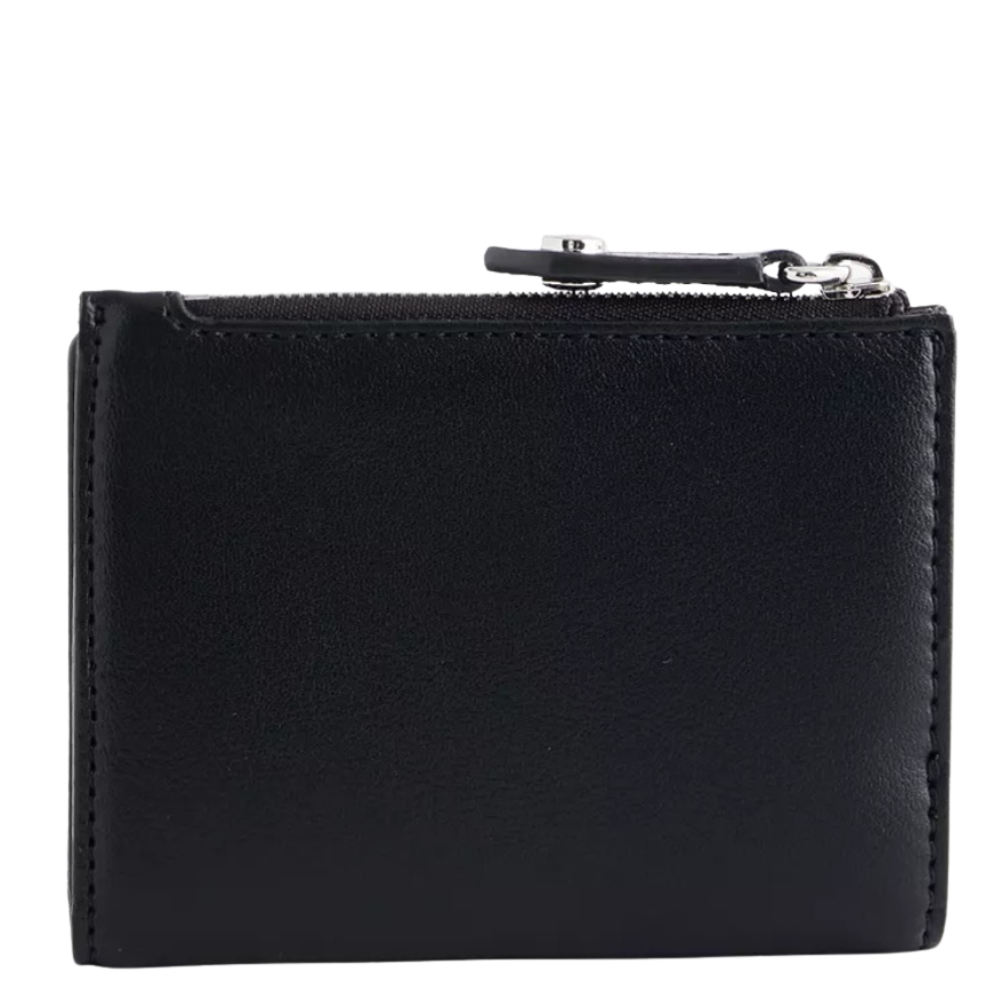 Womens Vivienne Westwood Black Smooth Slim Flap Card Holder