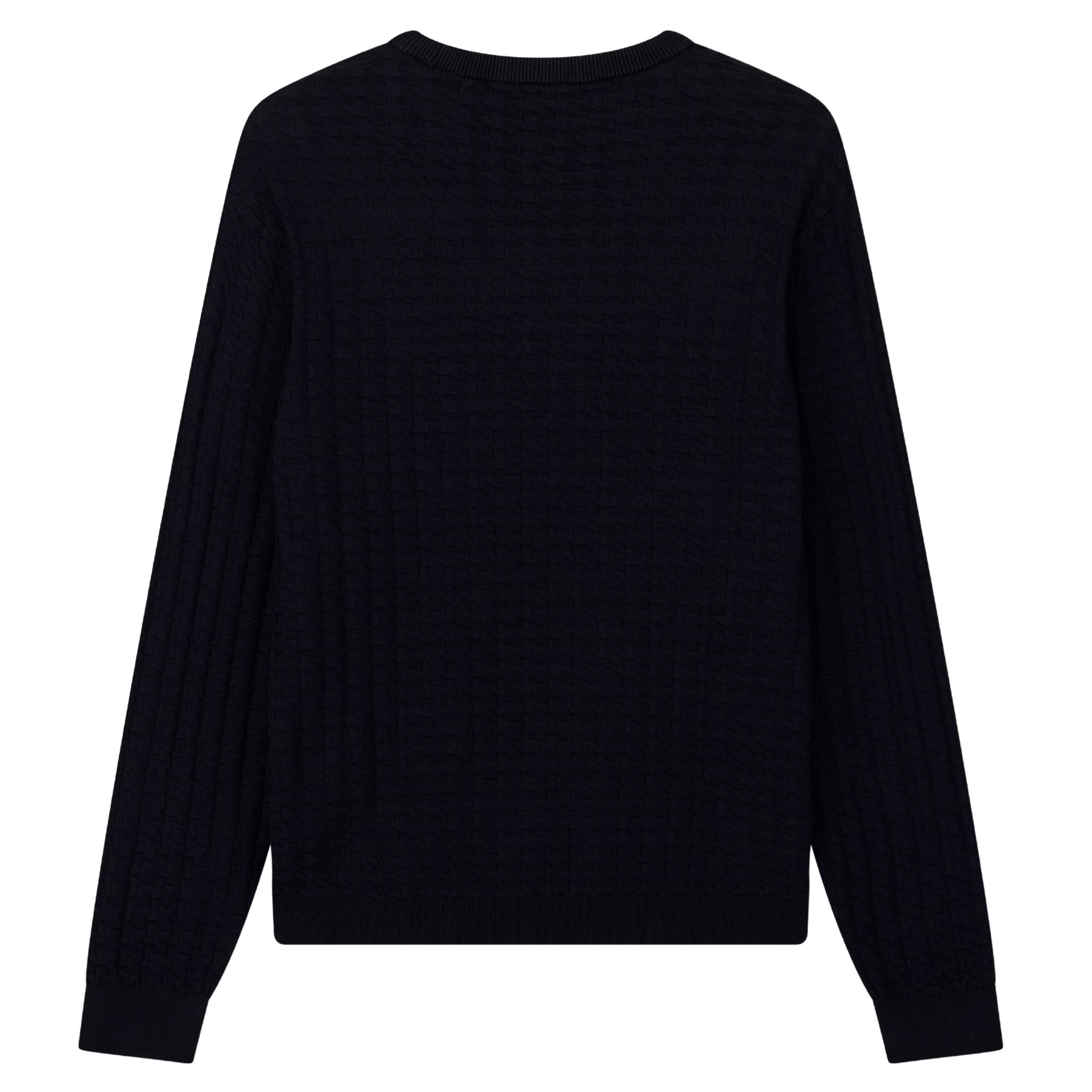 Mens Armani Exchange Deep Navy Arrow Knitted Jumper