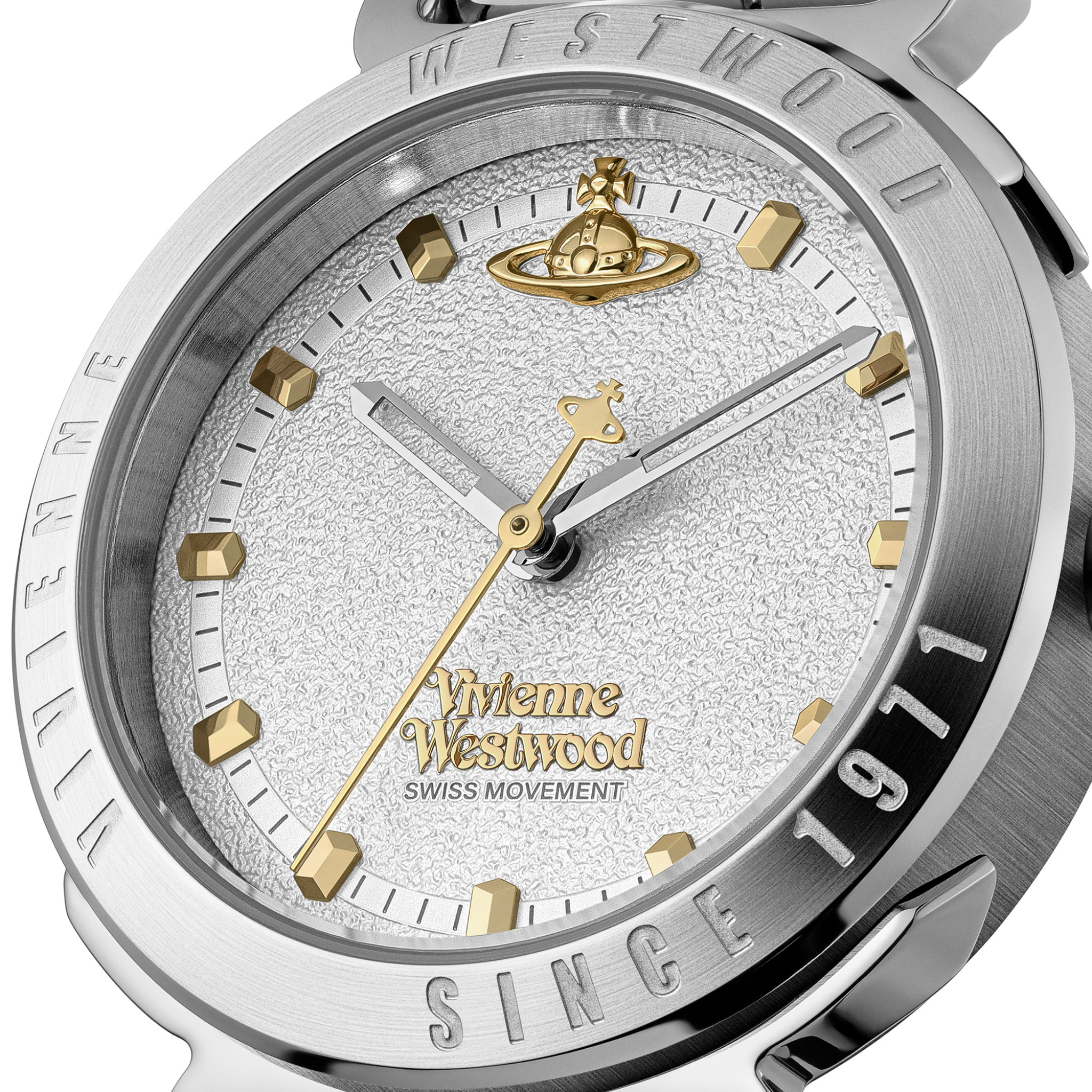 Womens Vivienne Westwood Silver/White Dial The Chelsea Watch