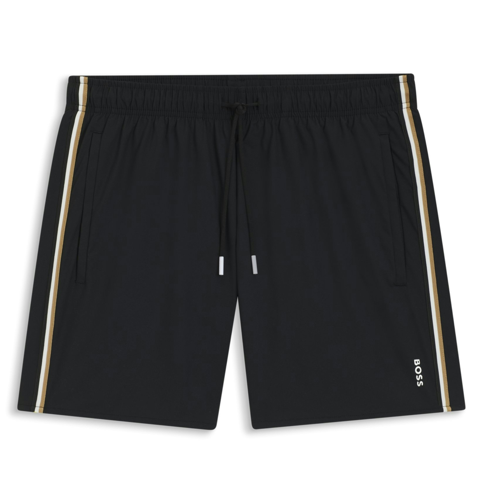 Mens BOSS Black Iconic Swim Shorts