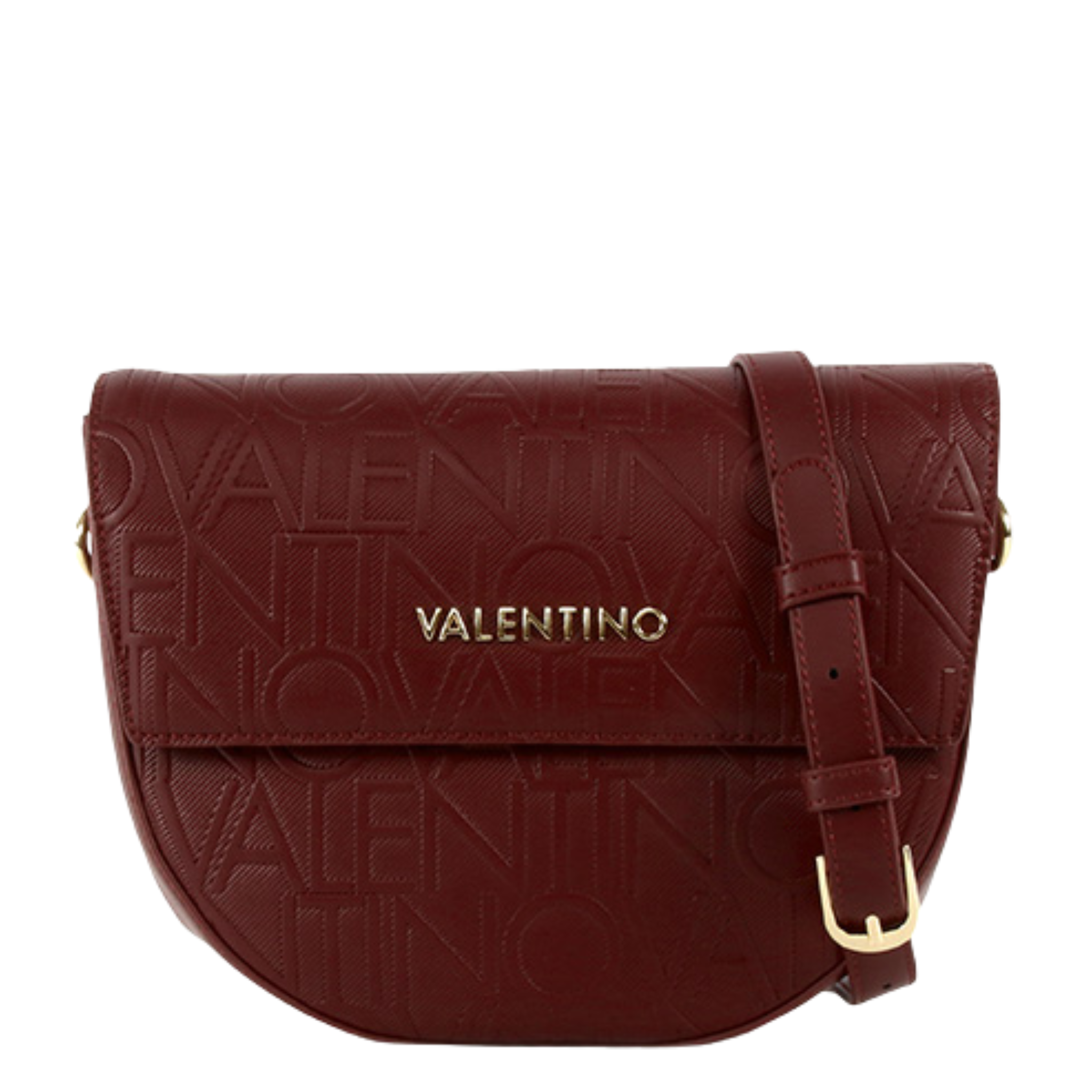Womens Valentino Bordeaux Gynevra RE Flap Crossbody