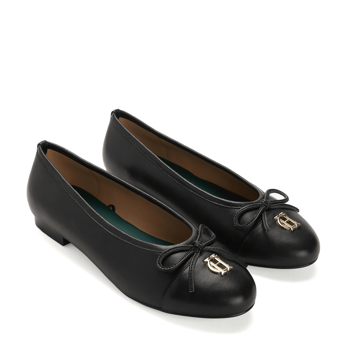 Womens Holland Cooper Black Ballet Shoes