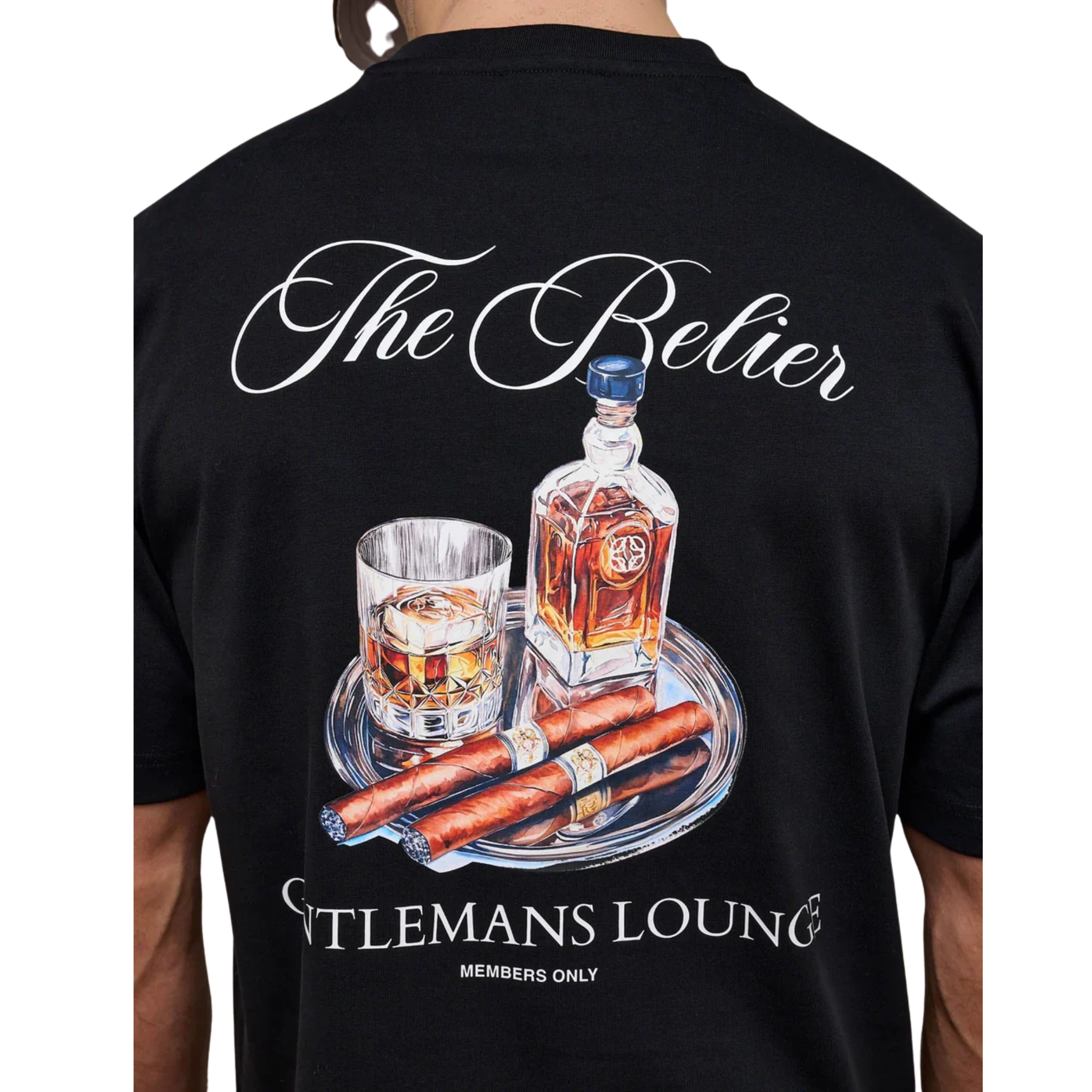 Mens Belier Black Gentlemans S/s T Shirt
