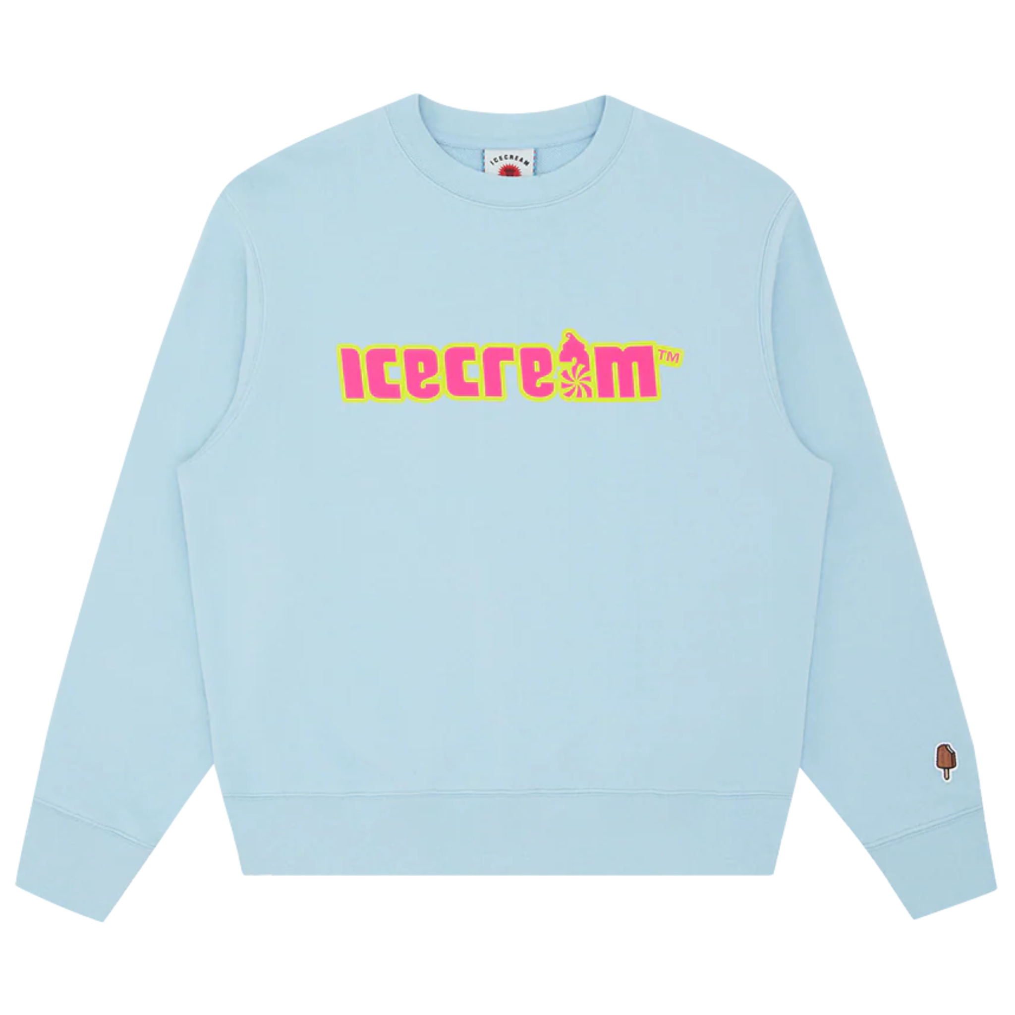 Mens ICECREAM Blue Soft Serve Crewneck Sweatshirt