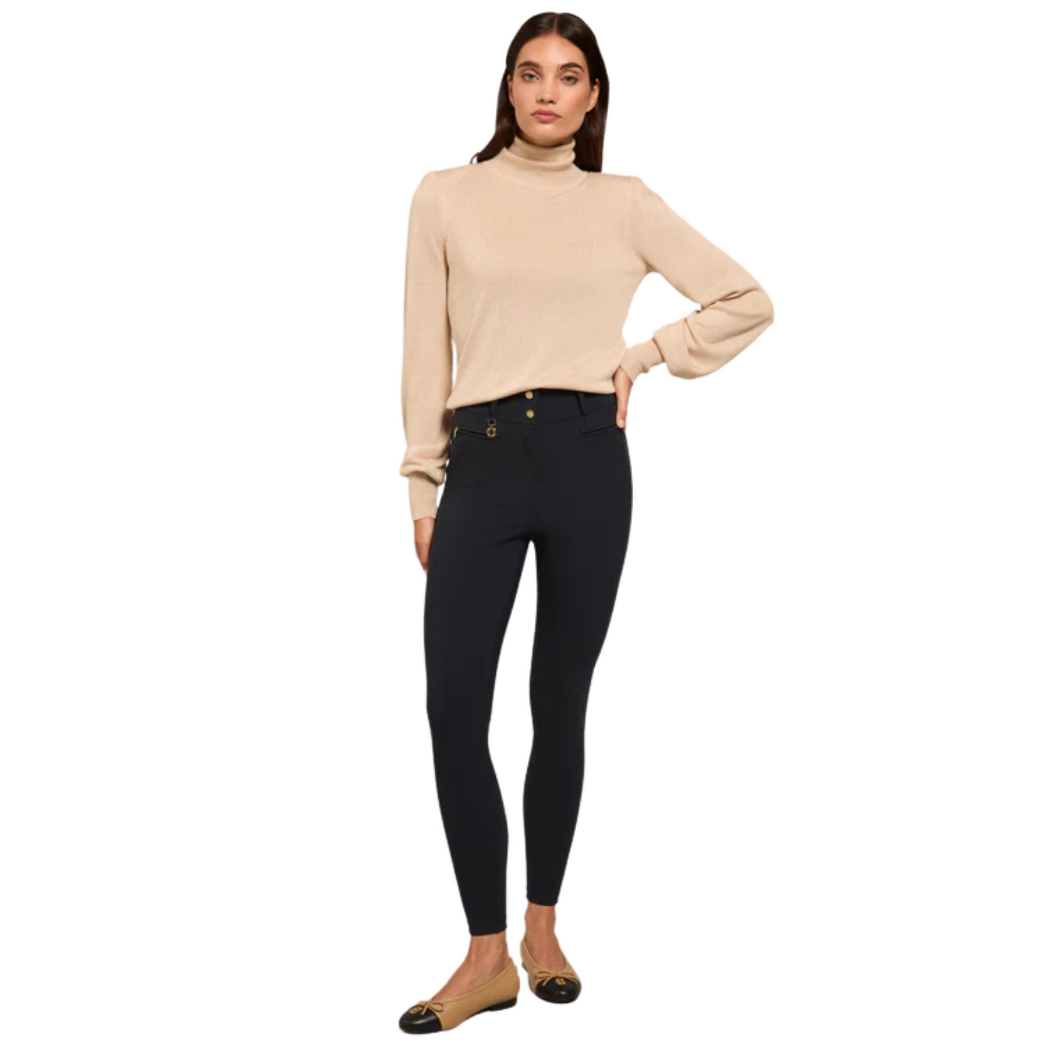 Womens Holland Cooper Ink Navy Contour Trousers