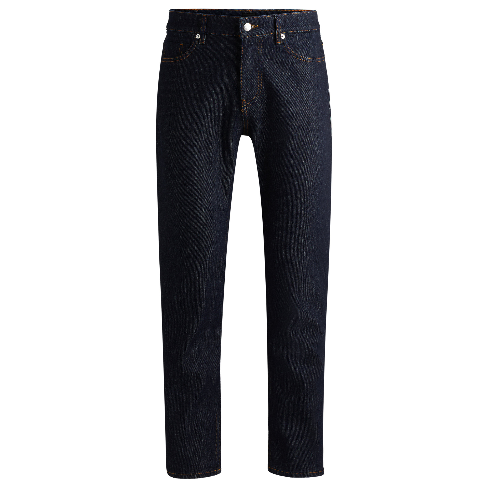 Mens BOSS Navy H-Delaware Slim Fit Jeans