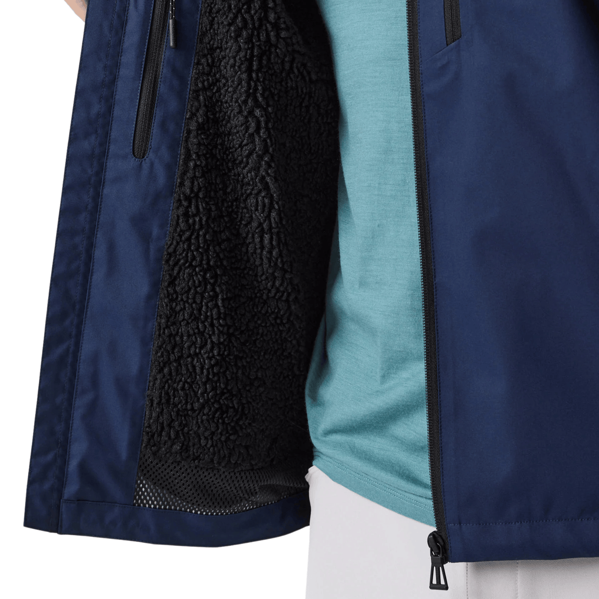 Mens Henri Lloyd Navy Polar Breeze Hooded Jacket