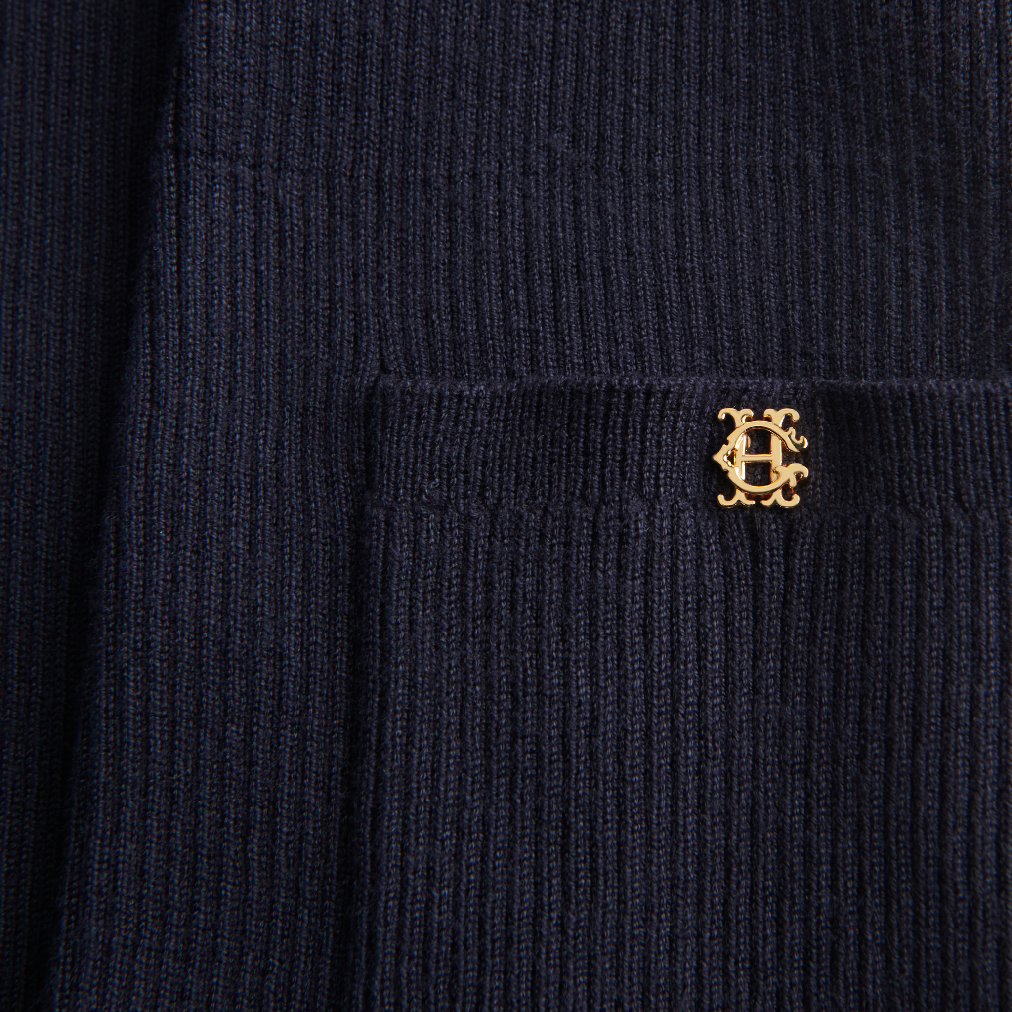 Womens Holland Cooper Ink Navy Aubrey Knitted Tank