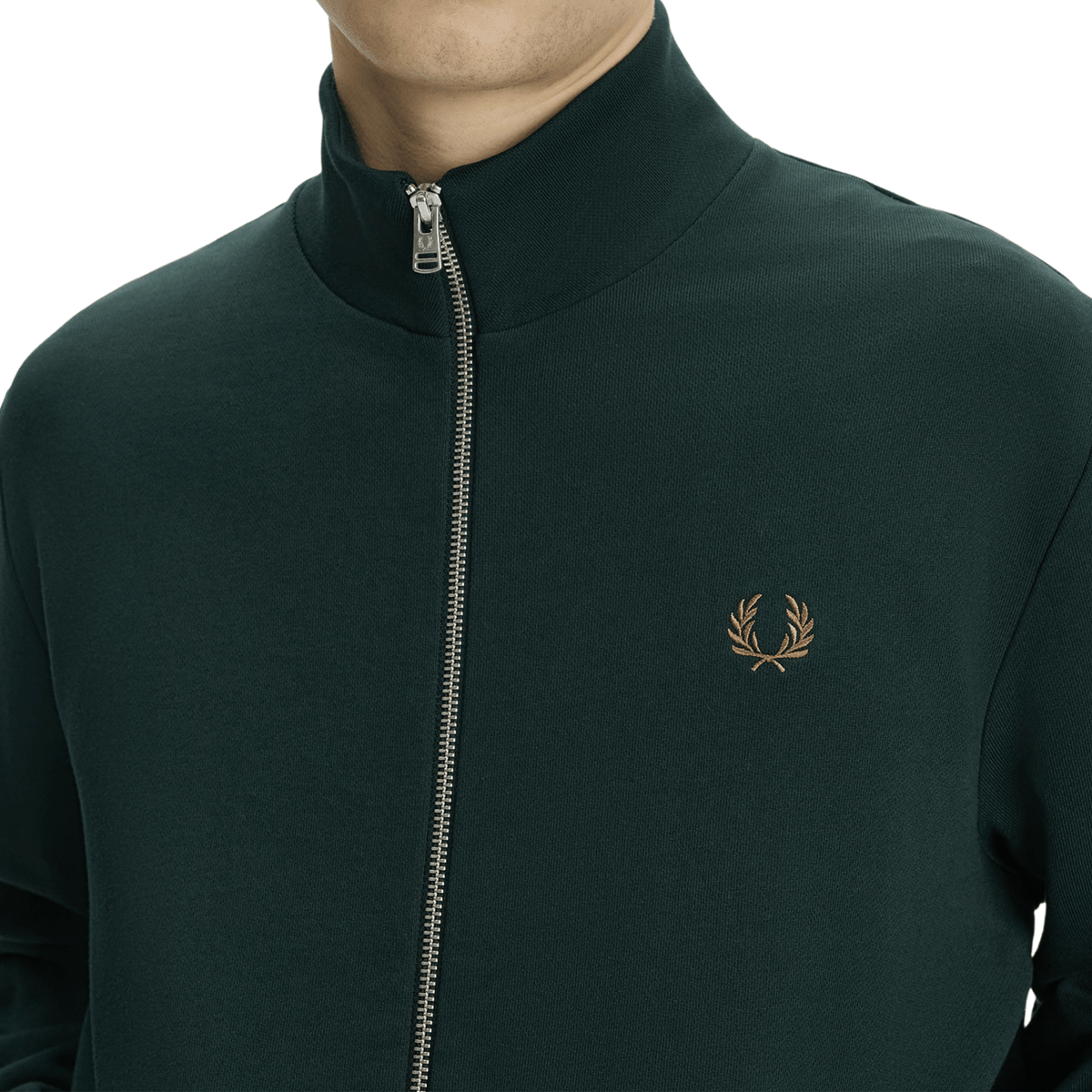 Mens Fred Perry Grassroots Zip Through Sweatshirt