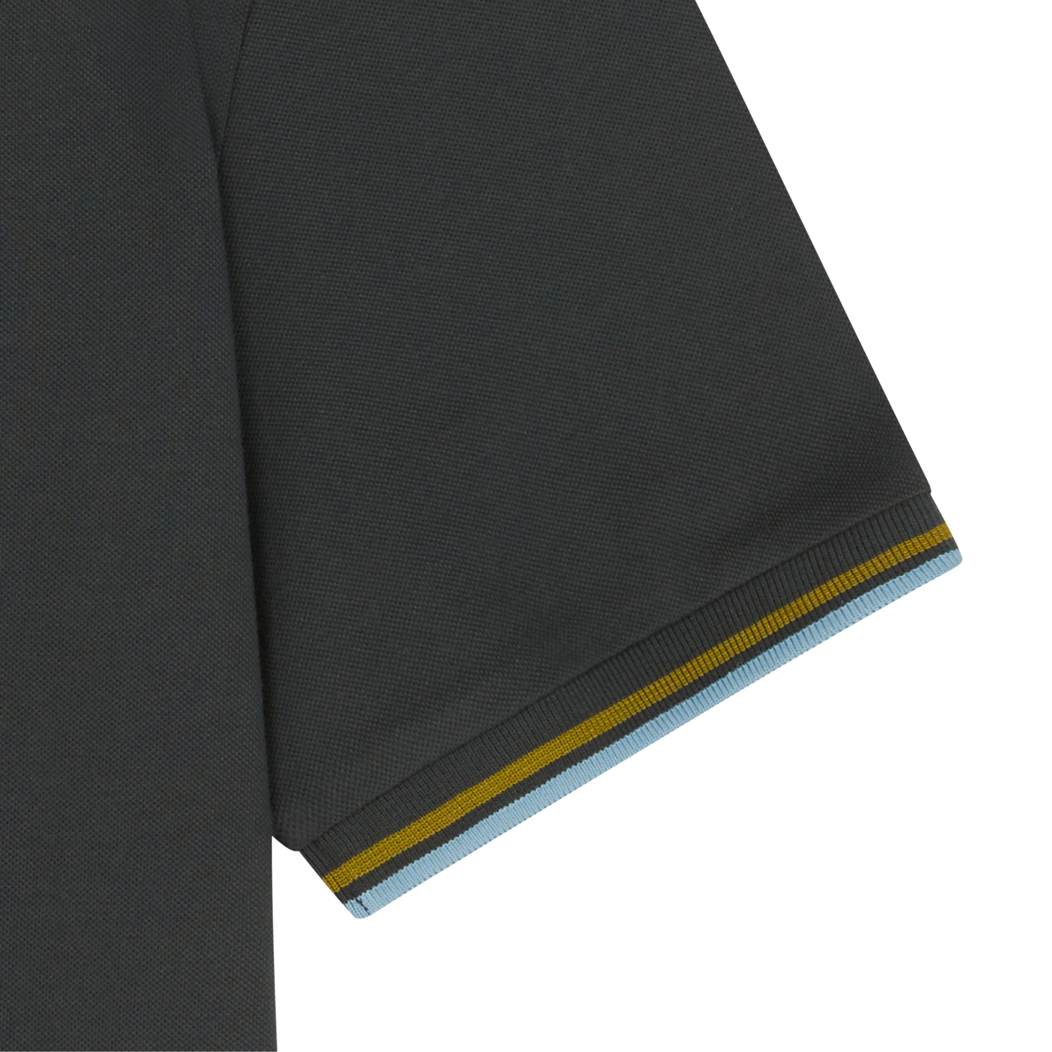 Mens Paul Smith Green Tipped Placket Reg Fit S/s Polo Shirt