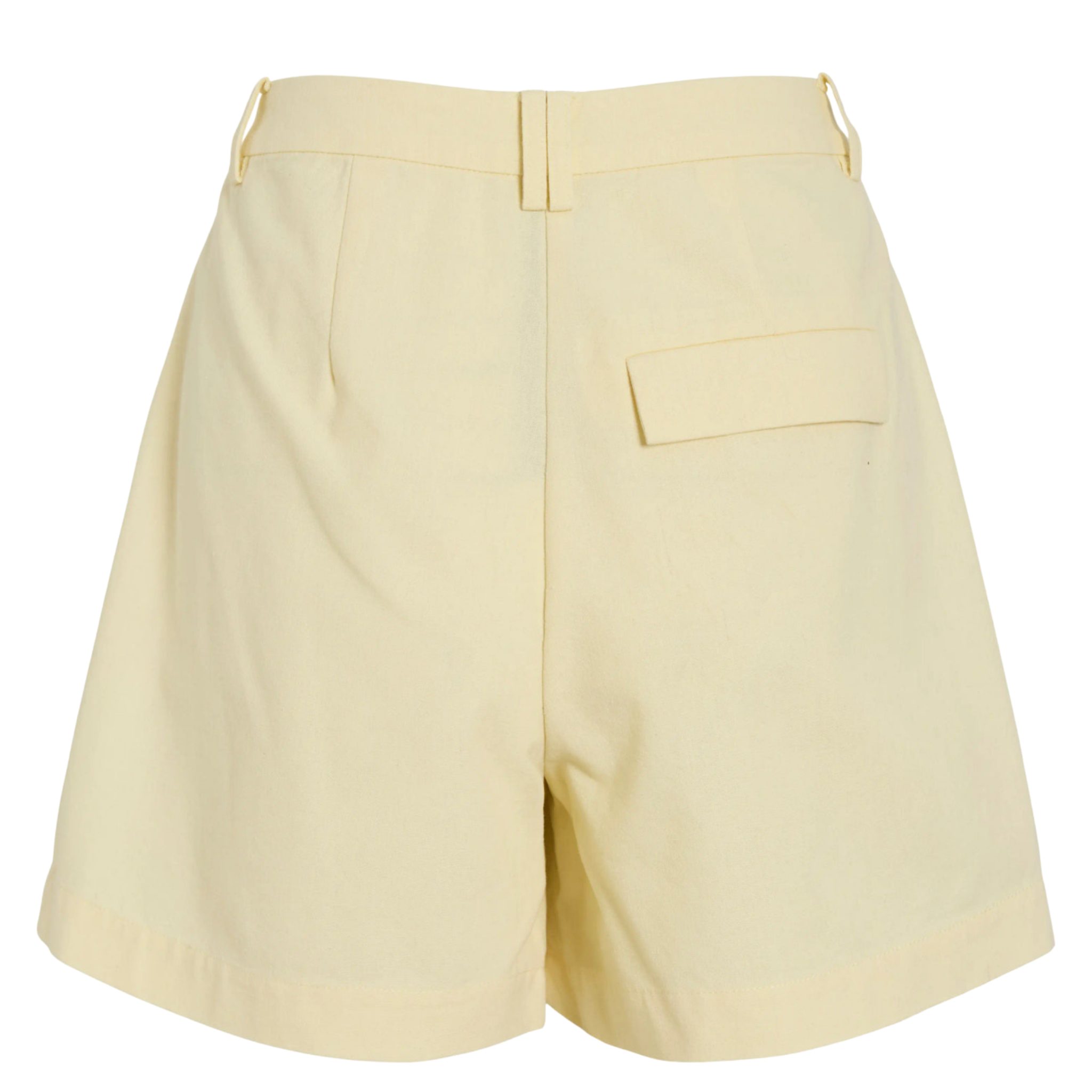 Womens Vila Pastel Yellow Vialara Shorts