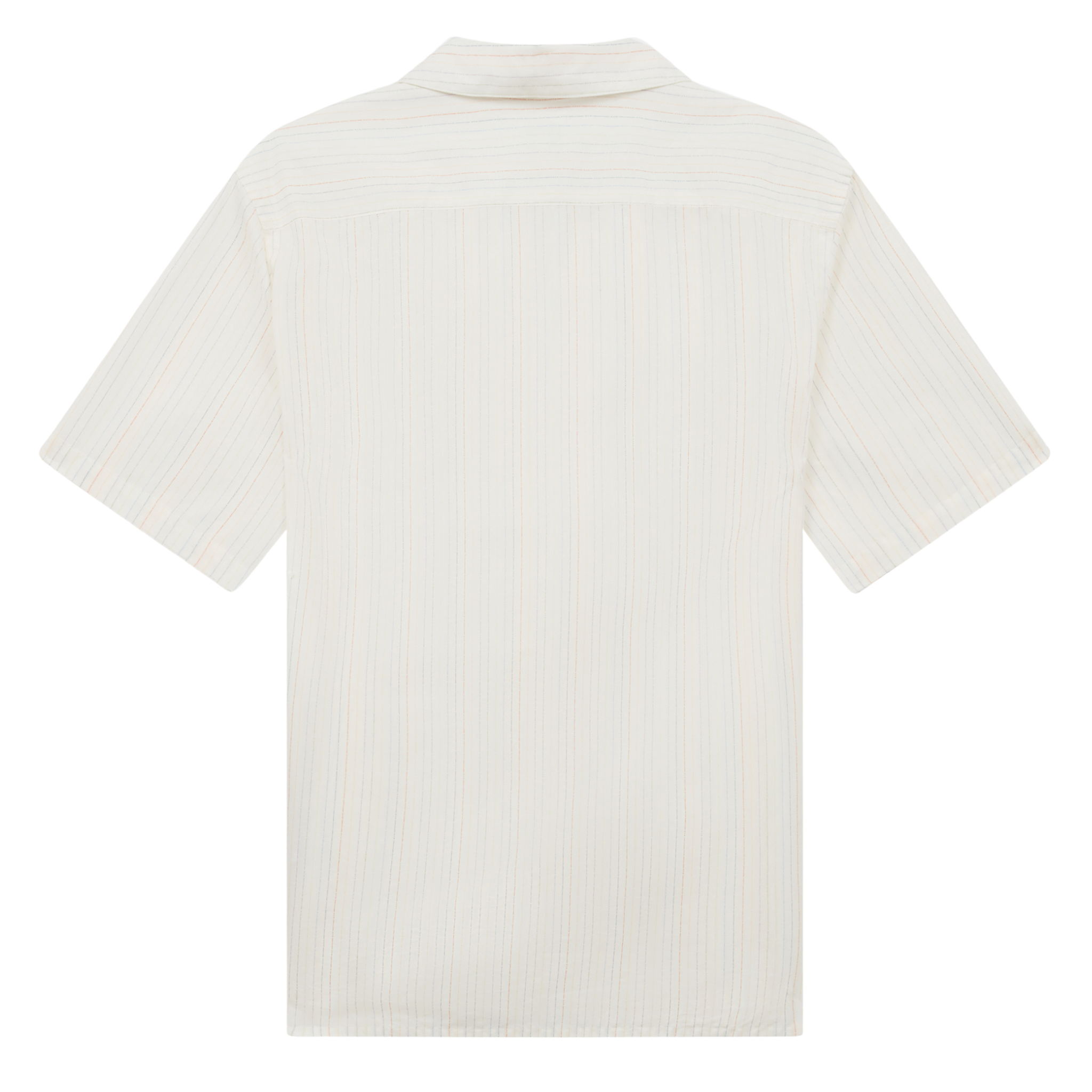 Mens Paul Smith Off White Stripe Casual Fit S/s Shirt