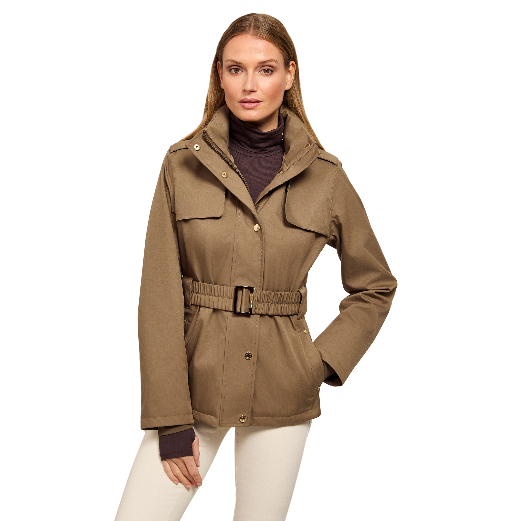 Womens Holland Cooper Mink Rosedale Waterproof Jacket