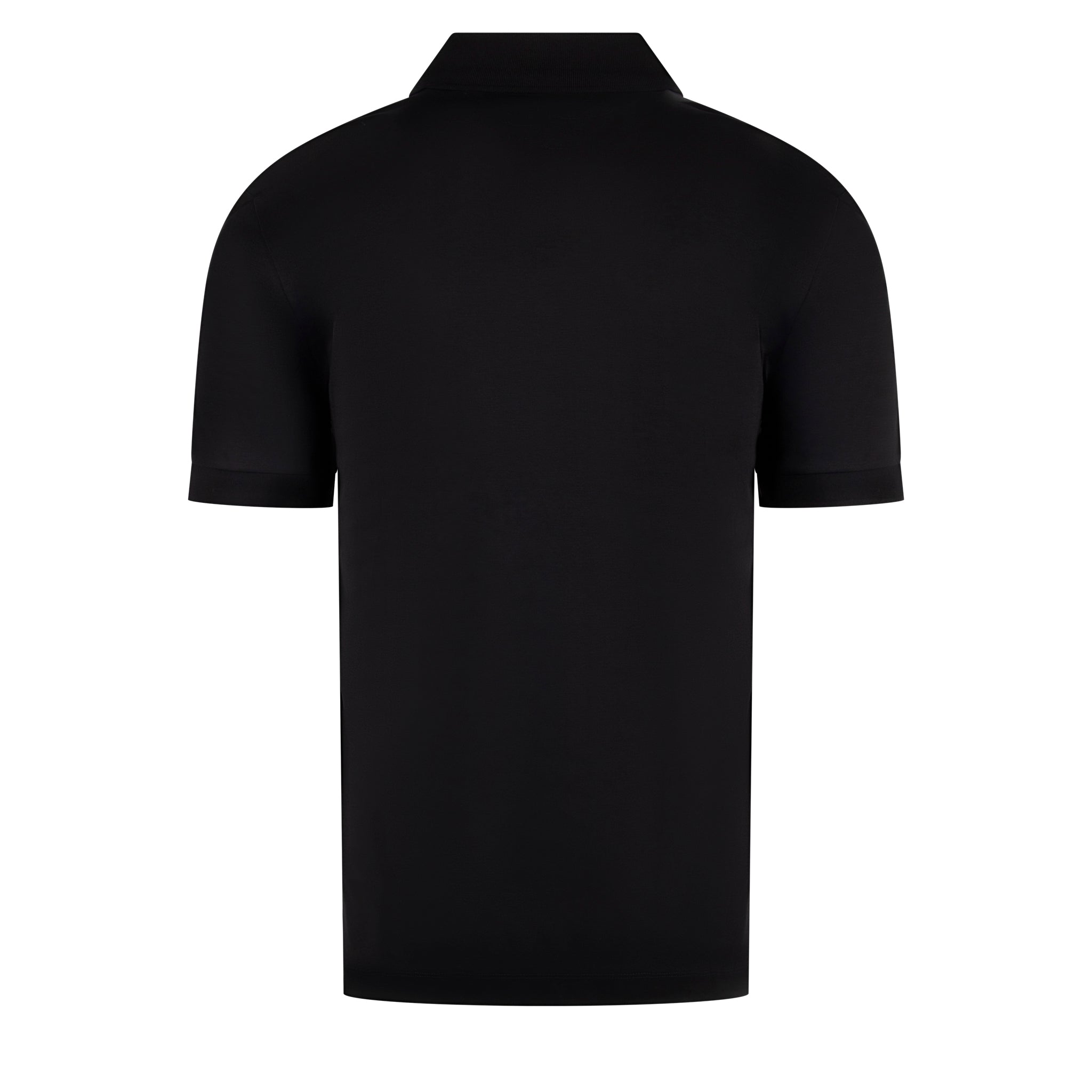 Mens BOSS Black H-Paras 17 Zip S/s Polo