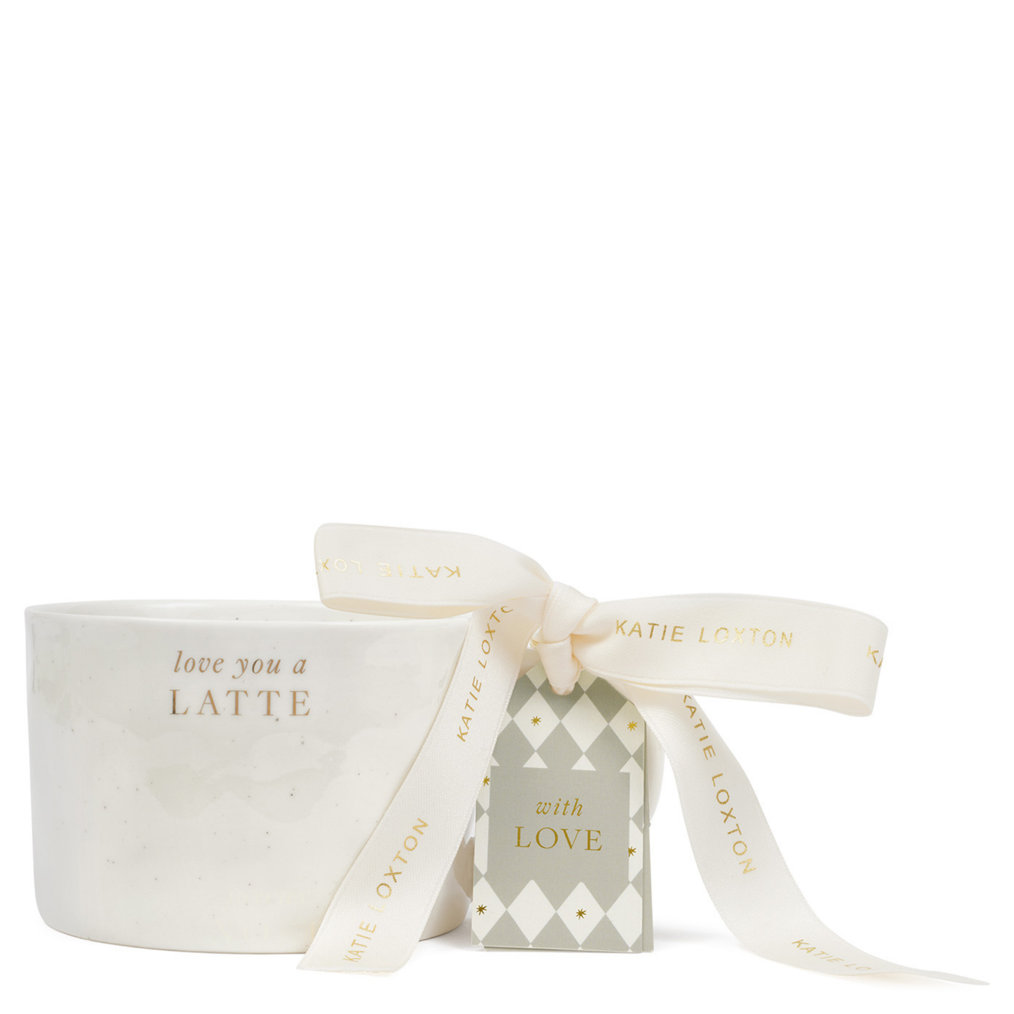Womens Katie Loxton Love You A Latte Sentiment Mug