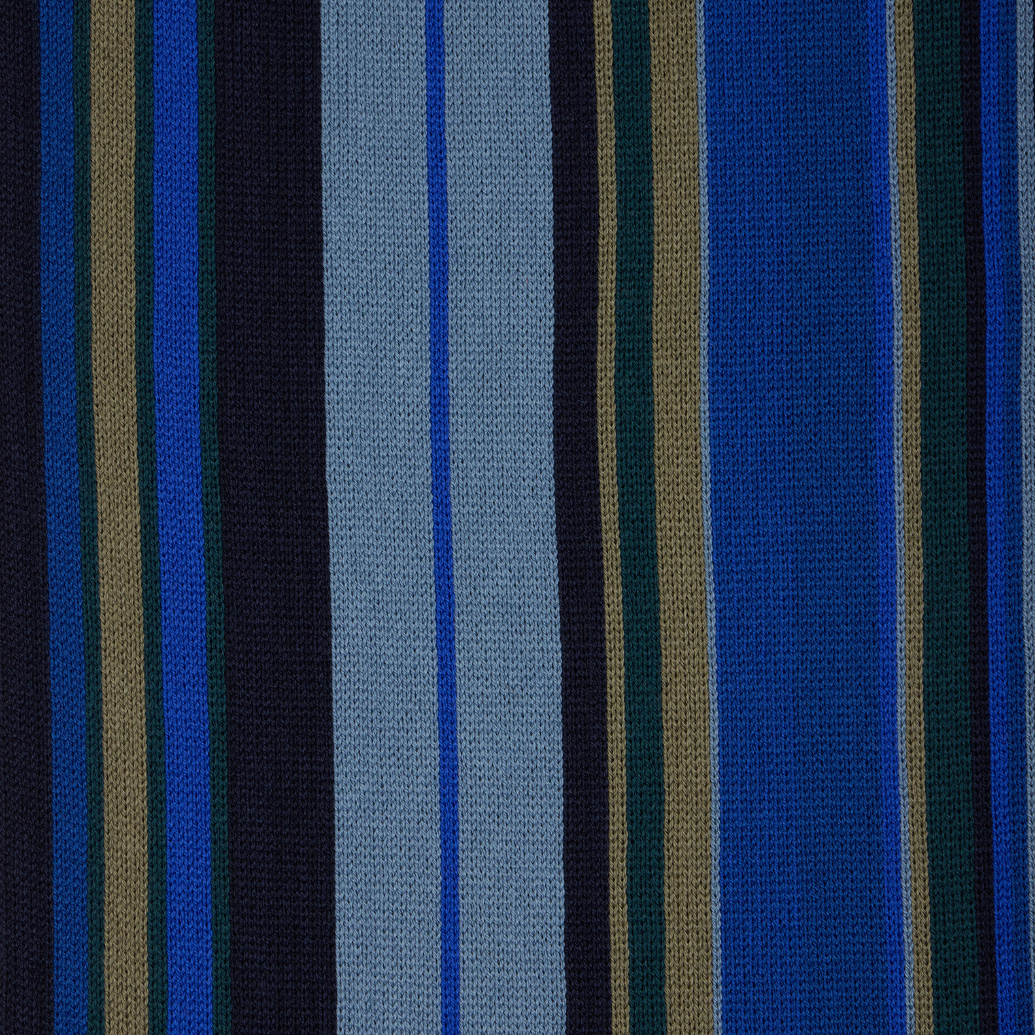 Mens Paul Smith Dark Blue Twisted Stripe Scarf