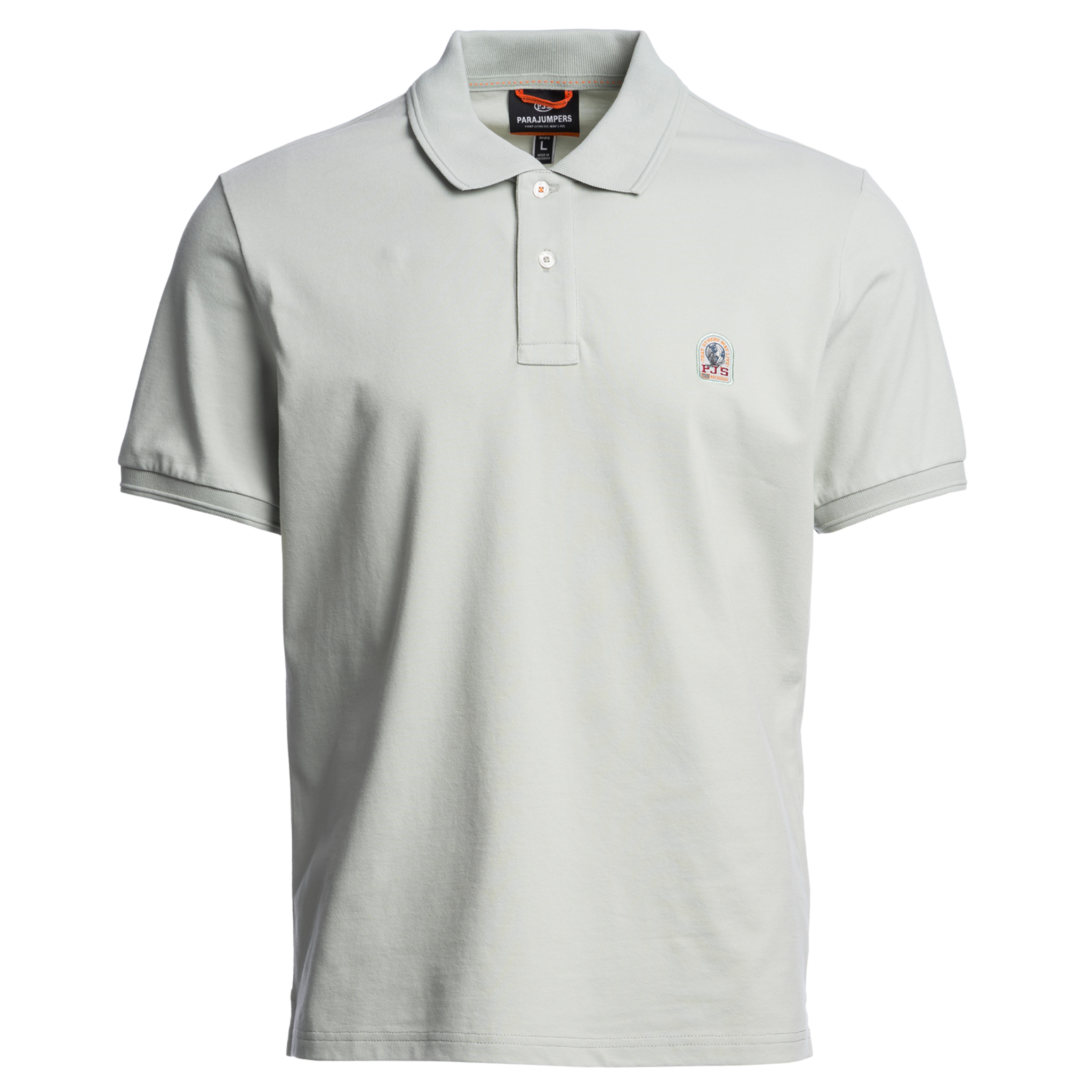 Mens Parajumpers Fresh Grey Wellington S/s Polo Shirt