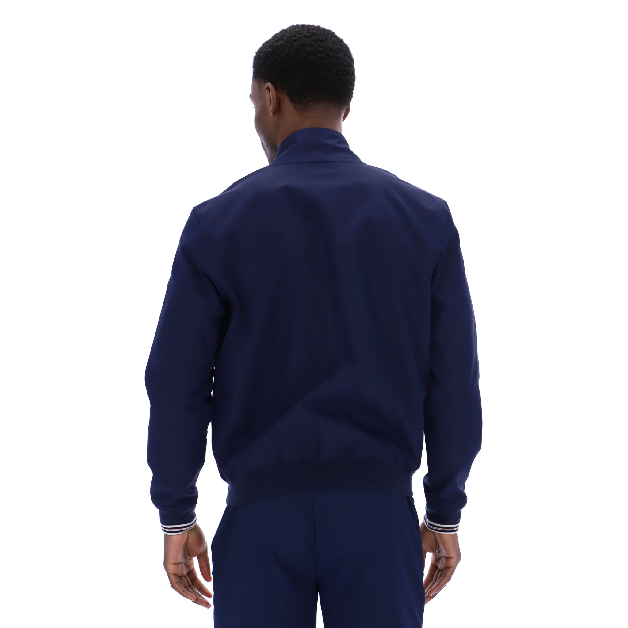 Mens Fila Navy Arturo Coach Jacket