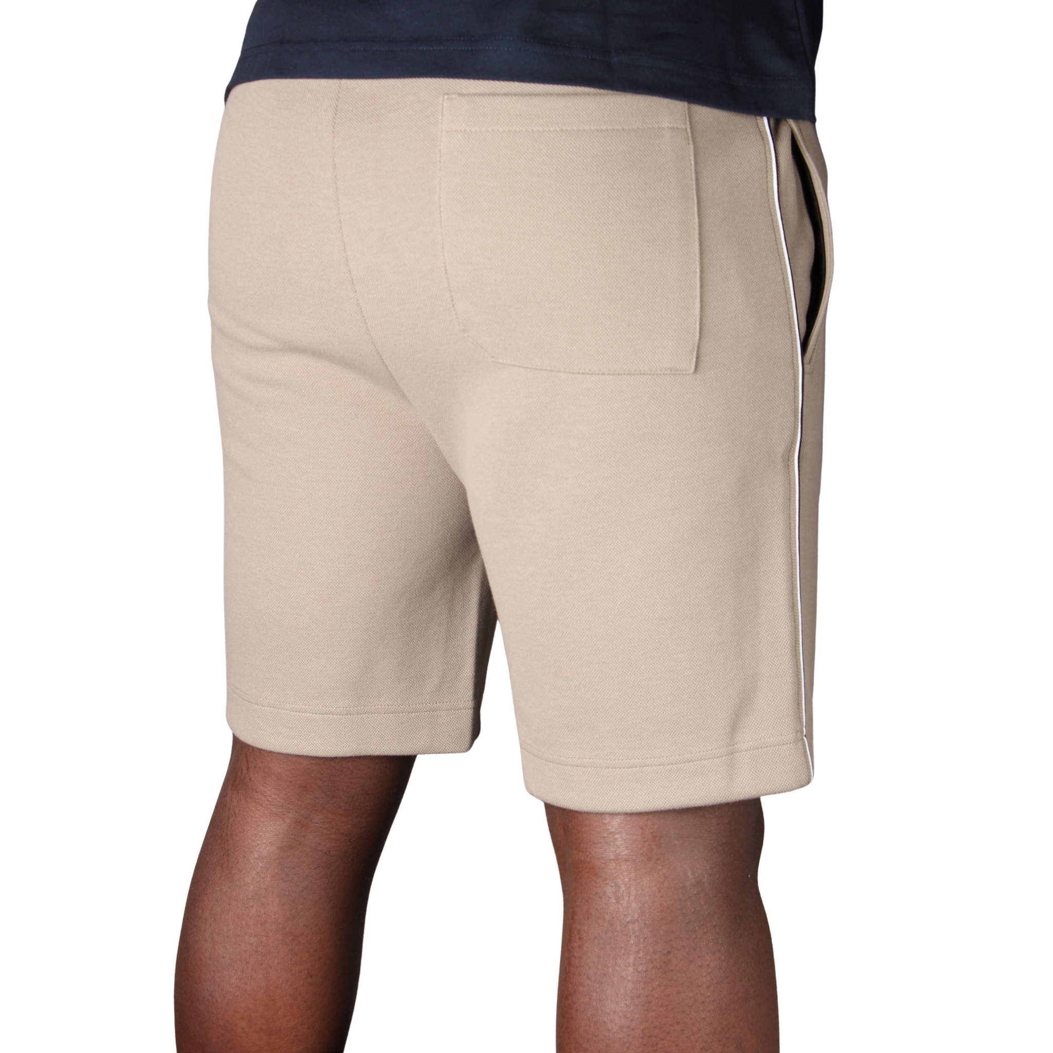 Mens BOSS Khaki JT_Join Headlo Sweat Shorts