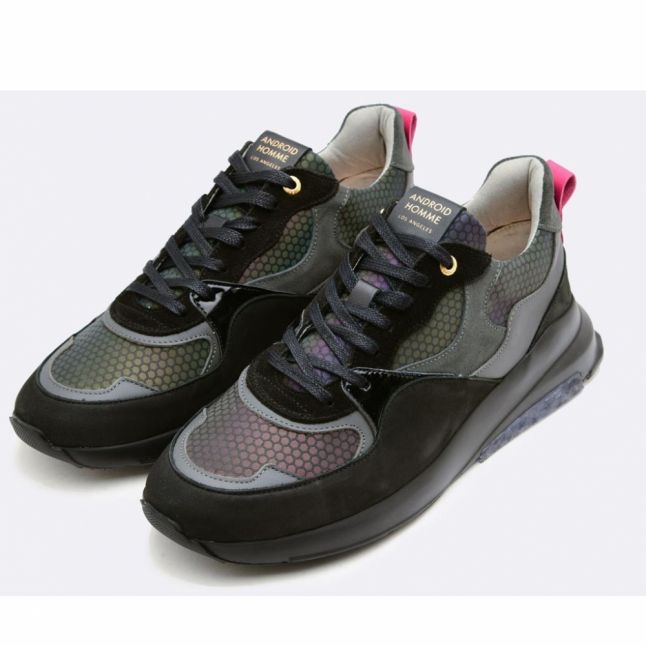 Mens Android Homme Black Hex Reflect Malibu Trainers