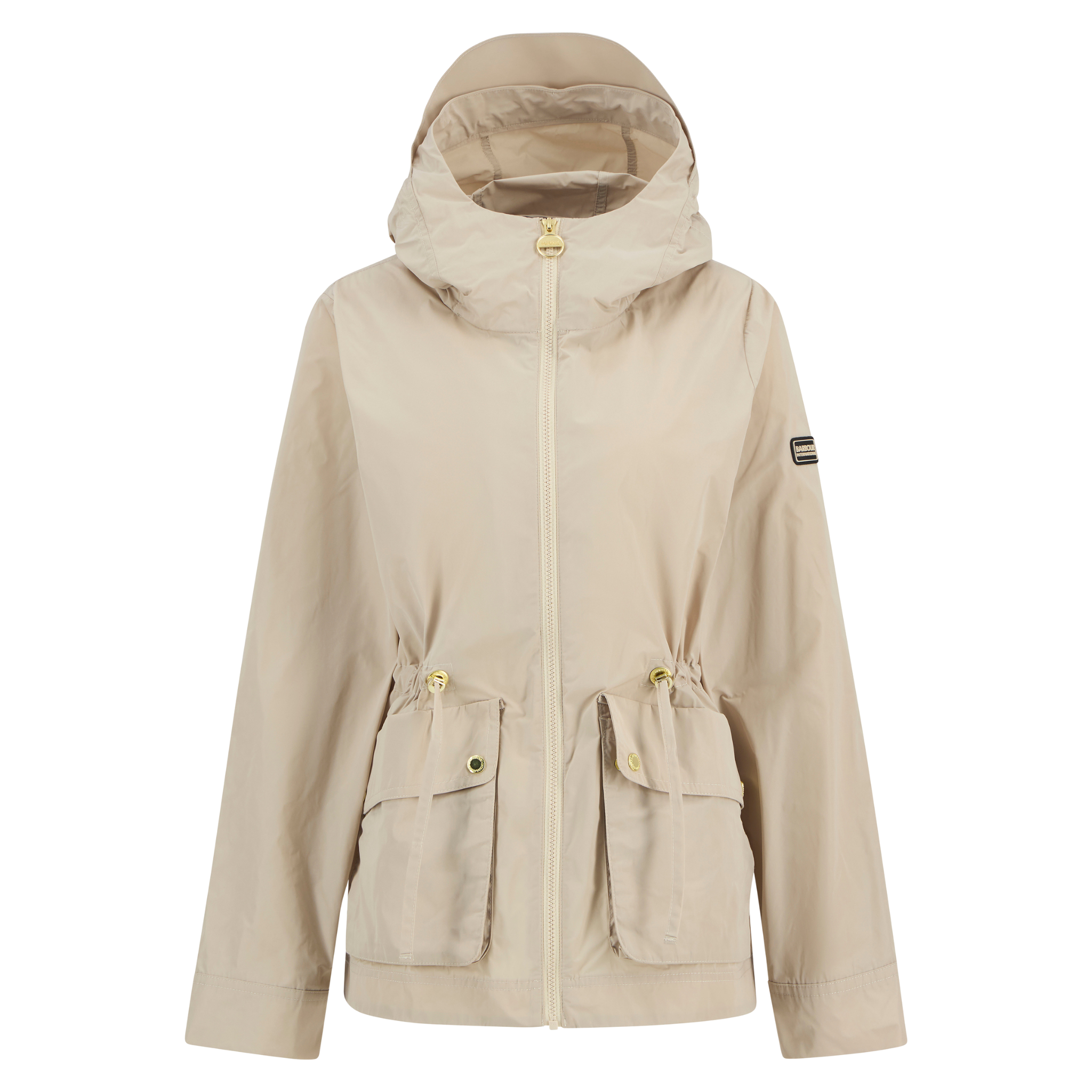 Womens Barbour International Cement Piper Showerproof Jacket