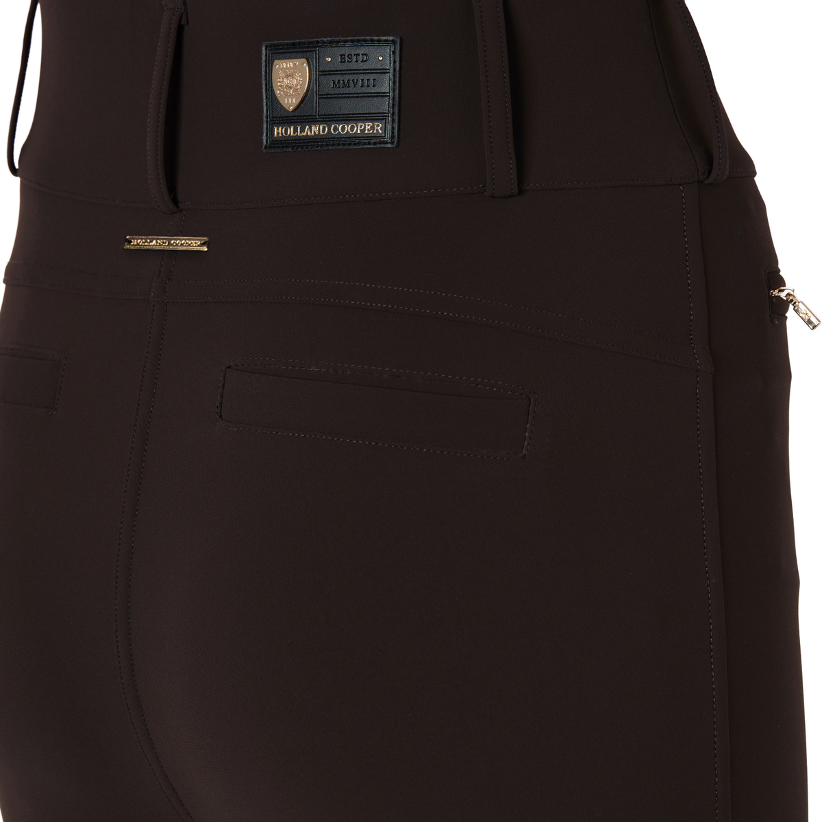 Womens Holland Cooper Chocolate Contour Trousers