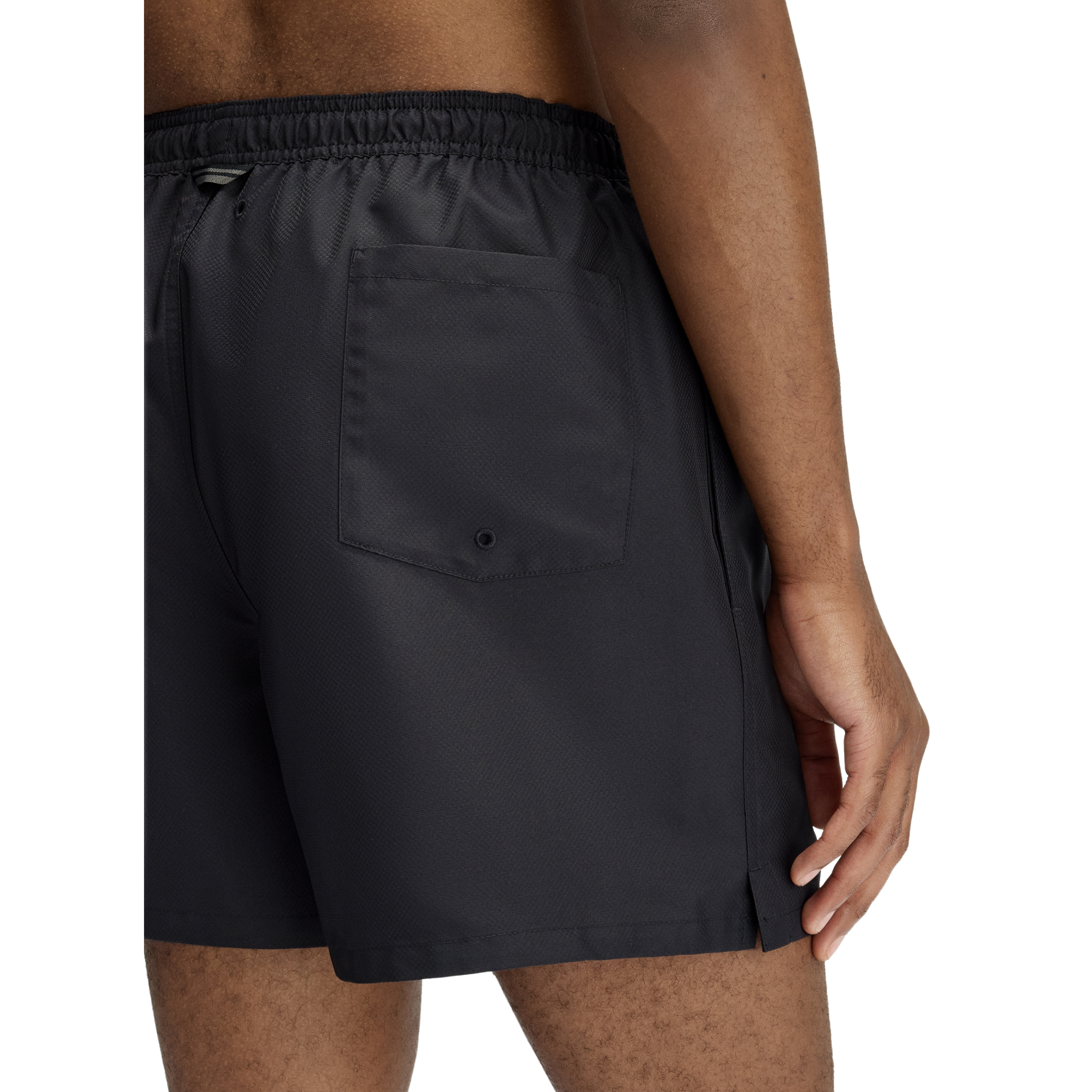 Mens Fred Perry Black Swim Shorts