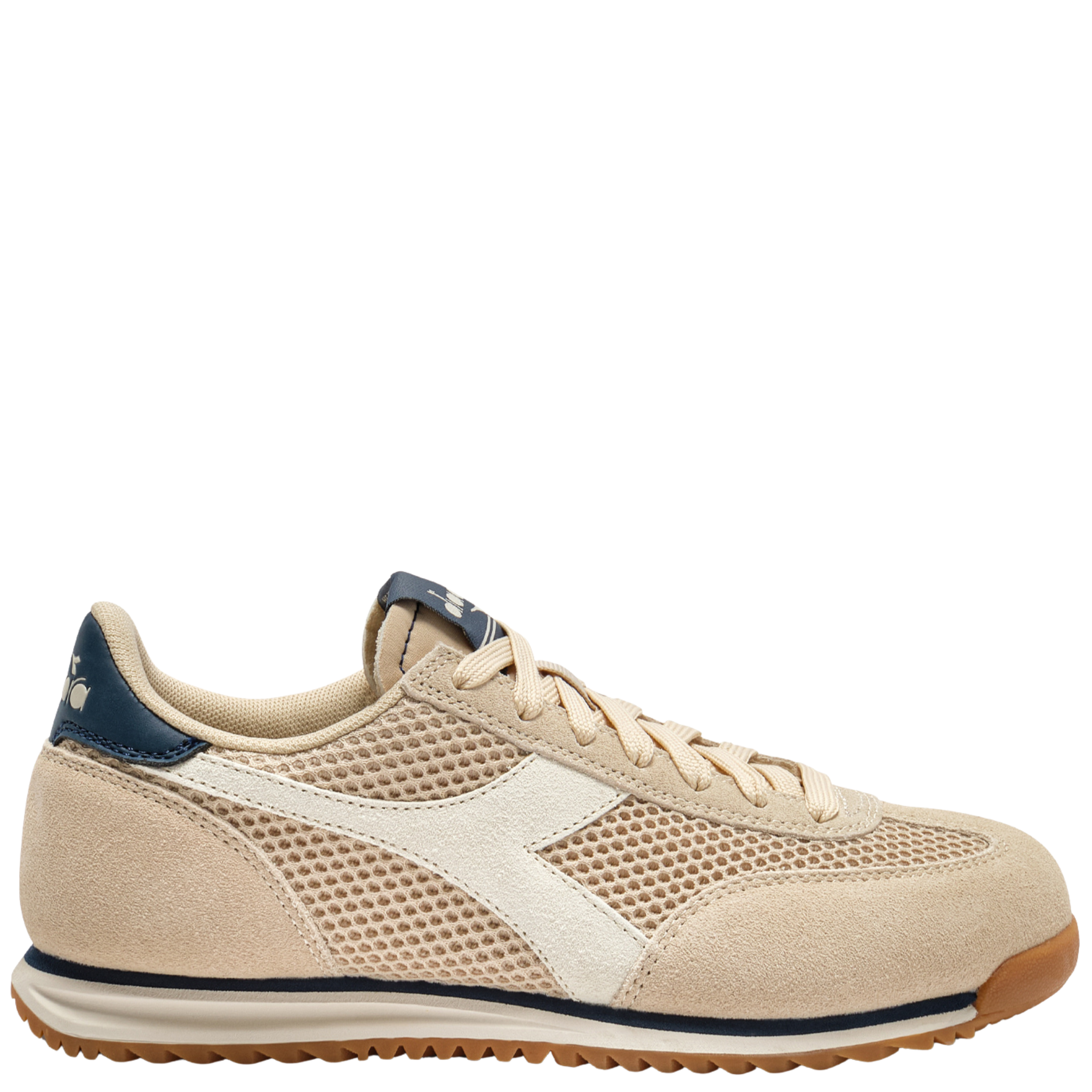 Mens Diadora Parchment Cross Mesh Trainers