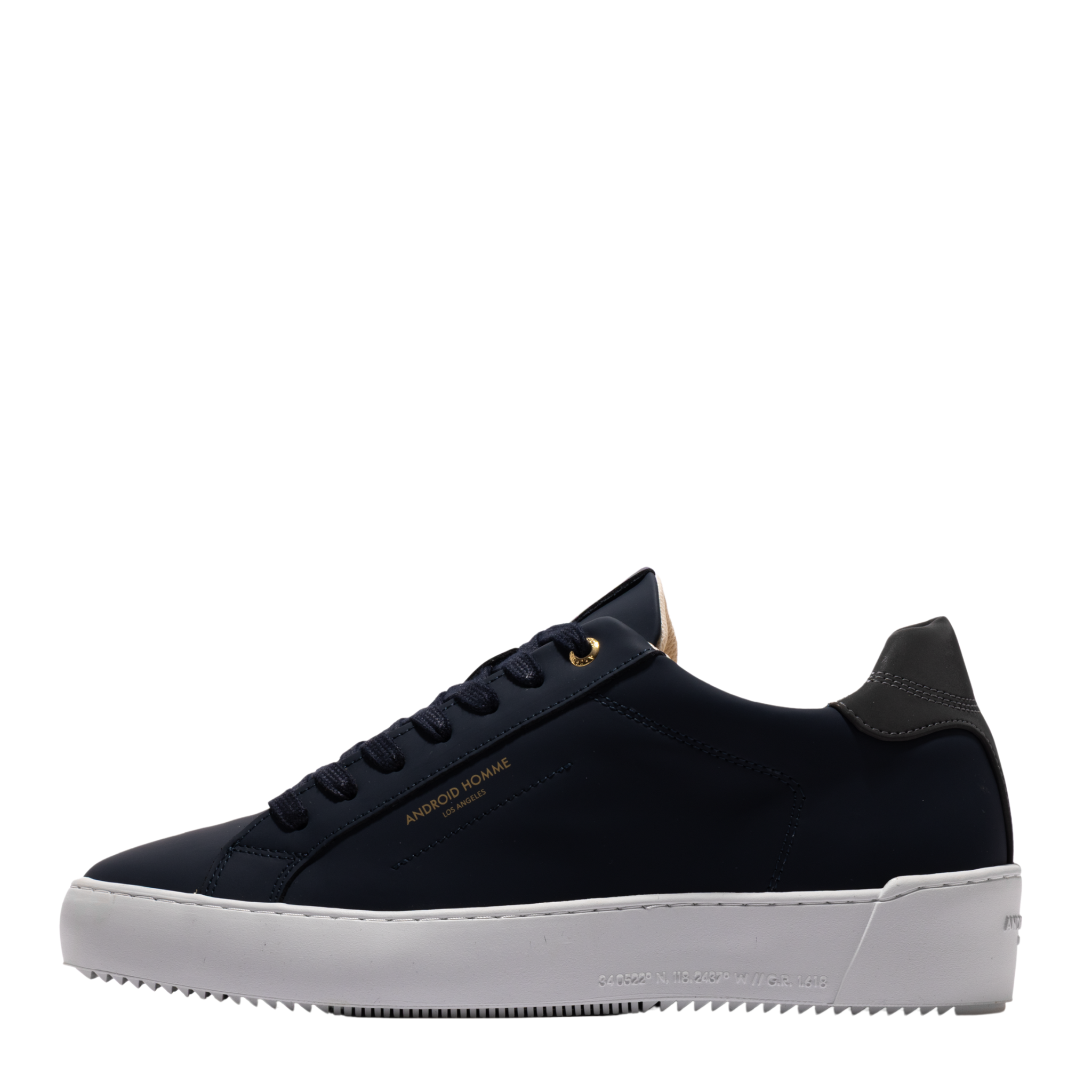 Mens Android Homme Navy Gomma Zuma Trainers