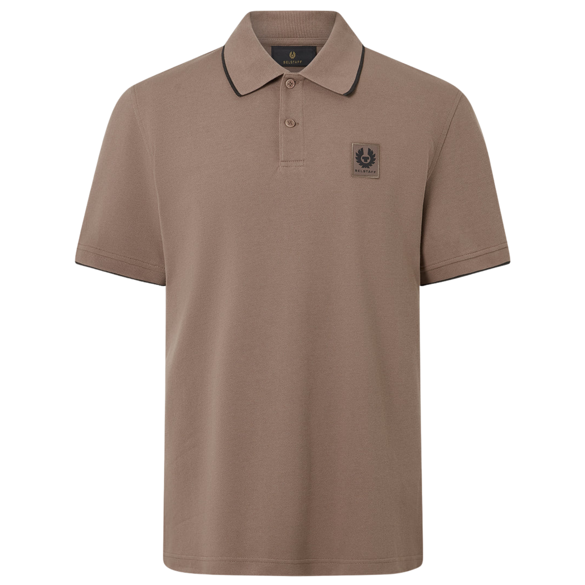 Mens Belstaff Asphalt Tipped S/s Polo Shirt