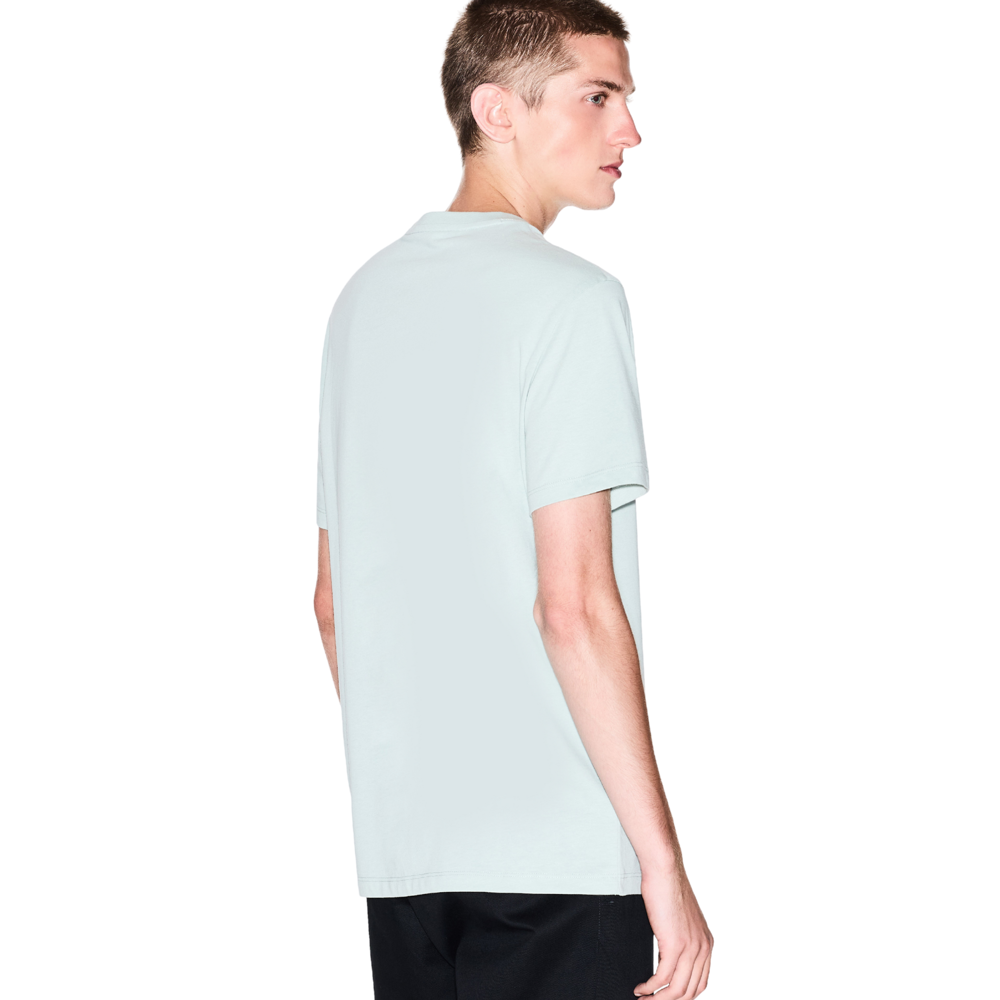 Mens Armani Exchange Mint Core Logo S/s T Shirt