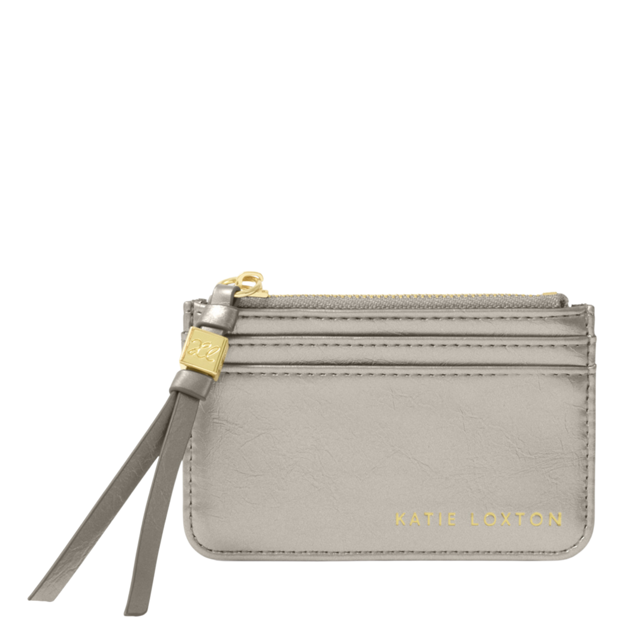 Womens Katie Loxton Pewter Gift Boxed Coin & Cardholder