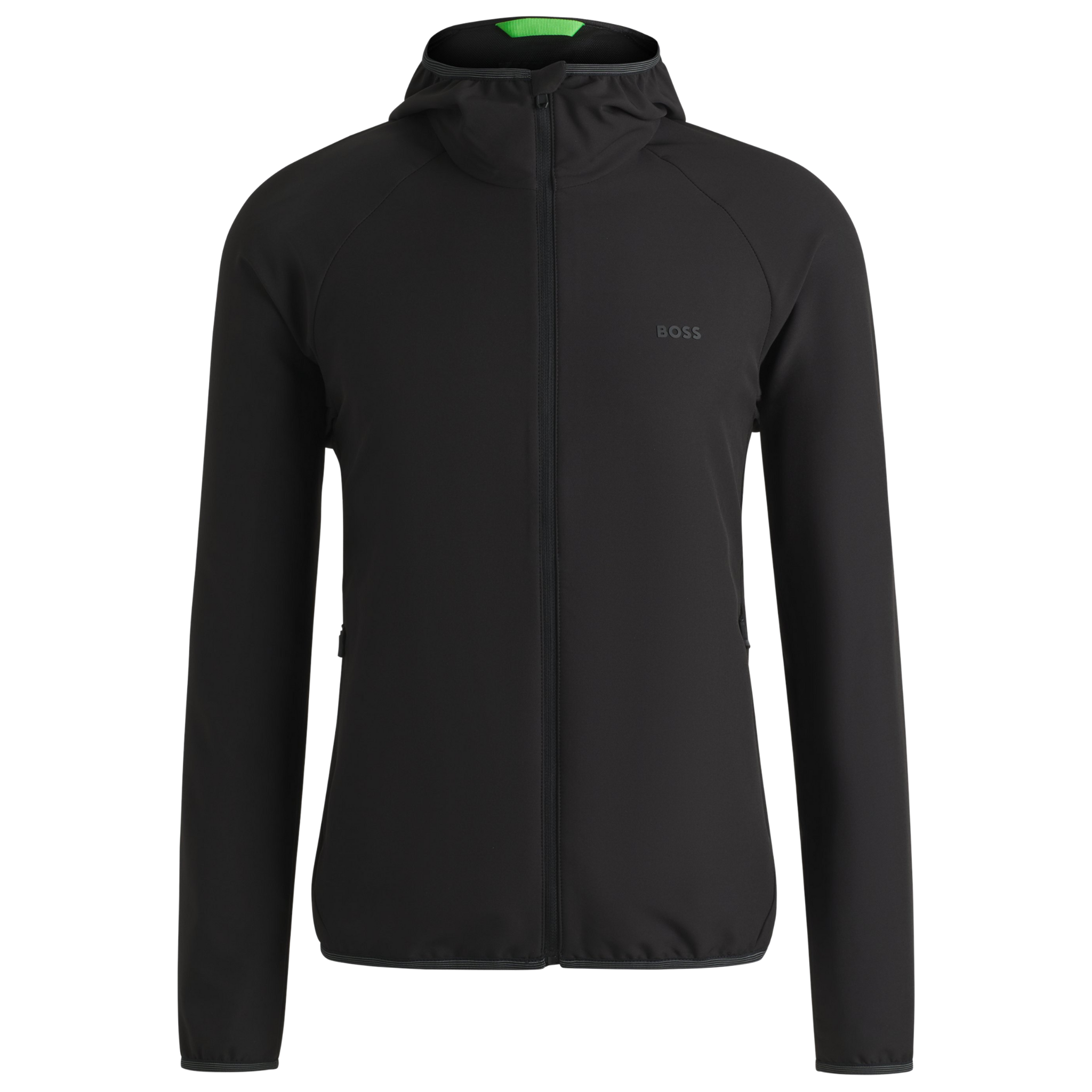Mens BOSS Black L_Commuter Hooded Jacket