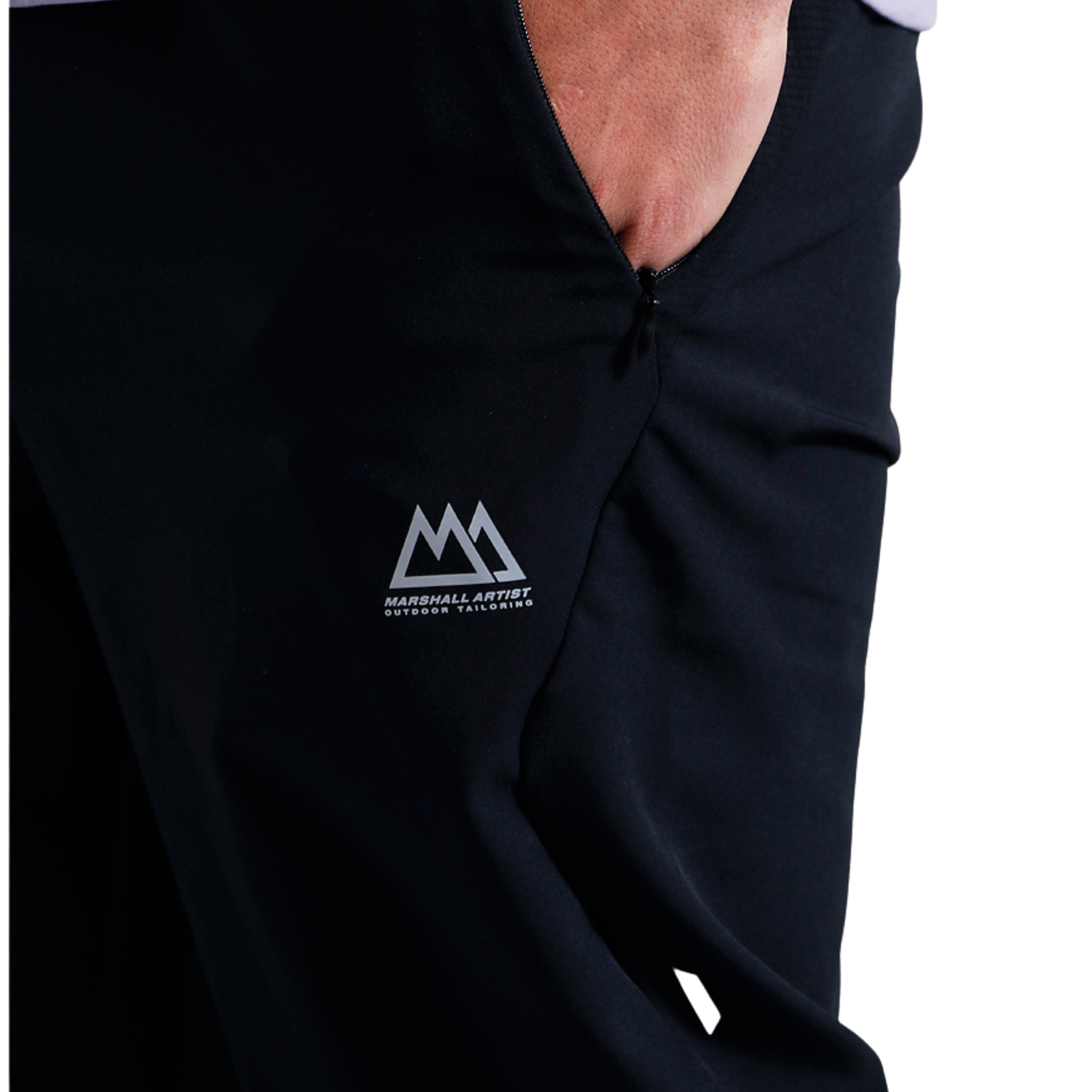Mens Marshall Artist Black Strike Track Pants