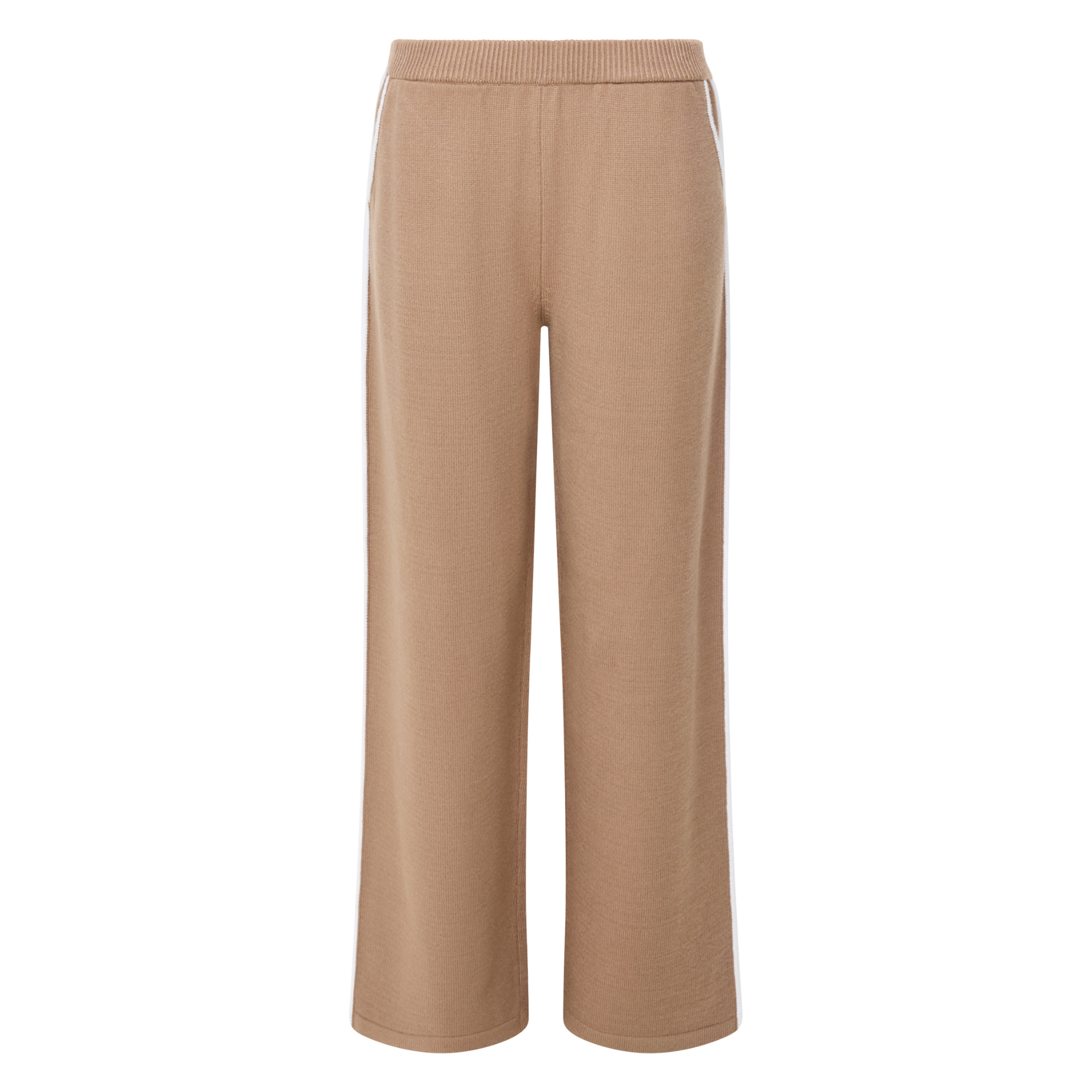 Womens French Connection Camel Jordan Wide Leg Trousers