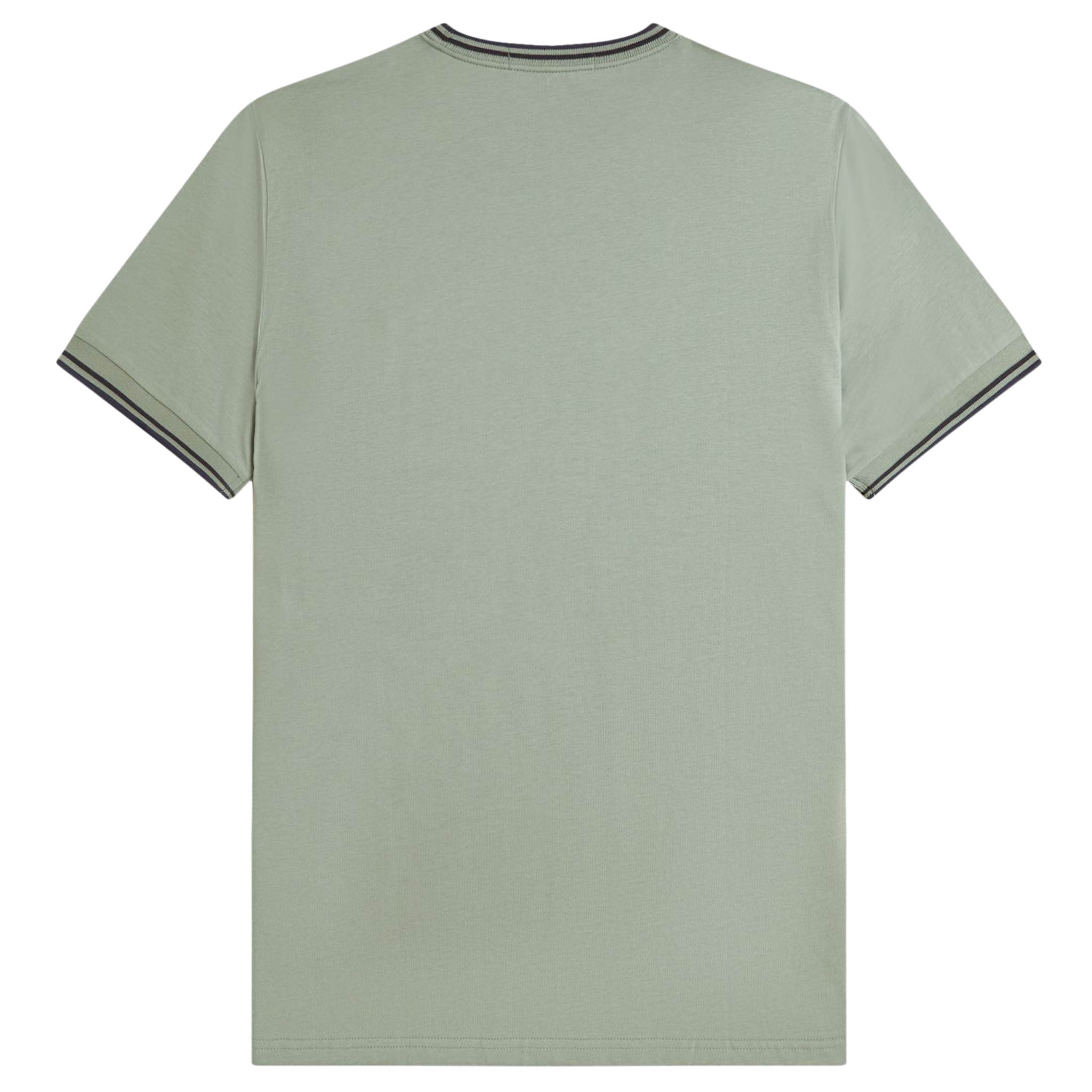 Mens Fred Perry Bayleaf/Dark Airforce/Tennis Blue Twin Tipped S/s T Shirt