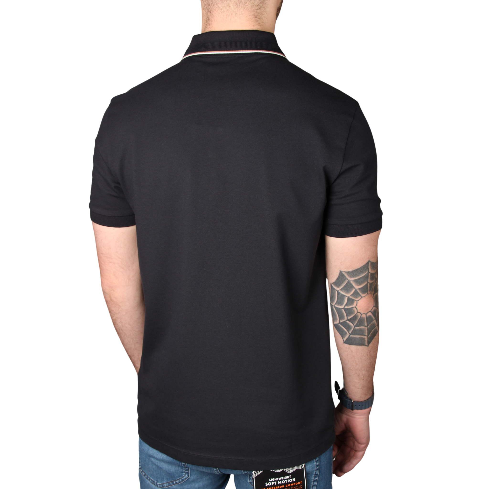 Mens BOSS Dark Blue PL_GOC Birdie Paule S/s Polo Shirt